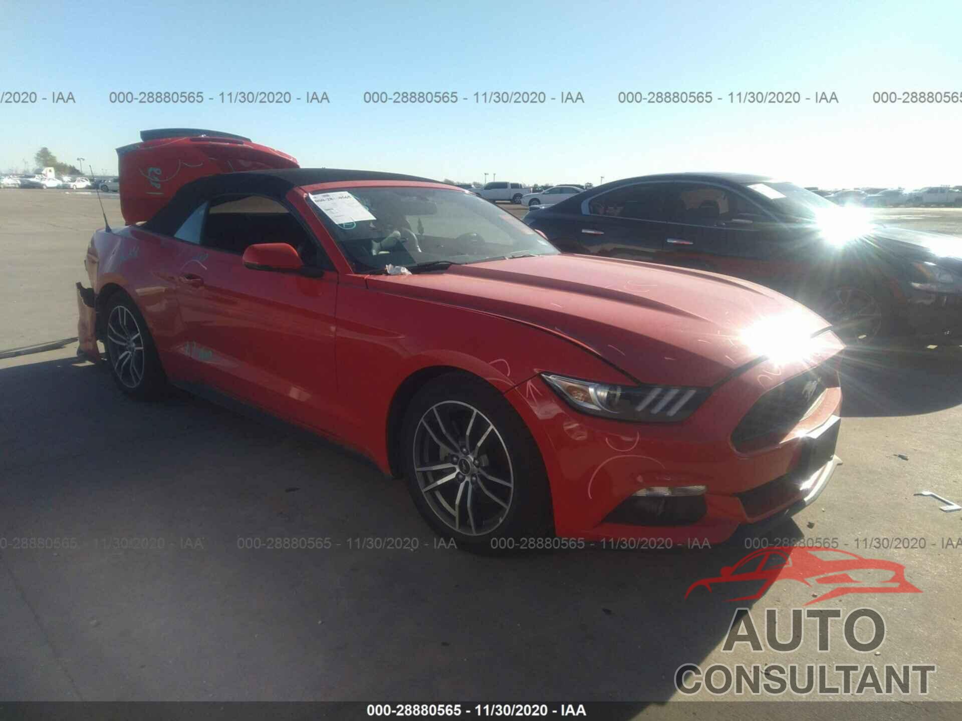 FORD MUSTANG 2017 - 1FATP8UH3H5254524