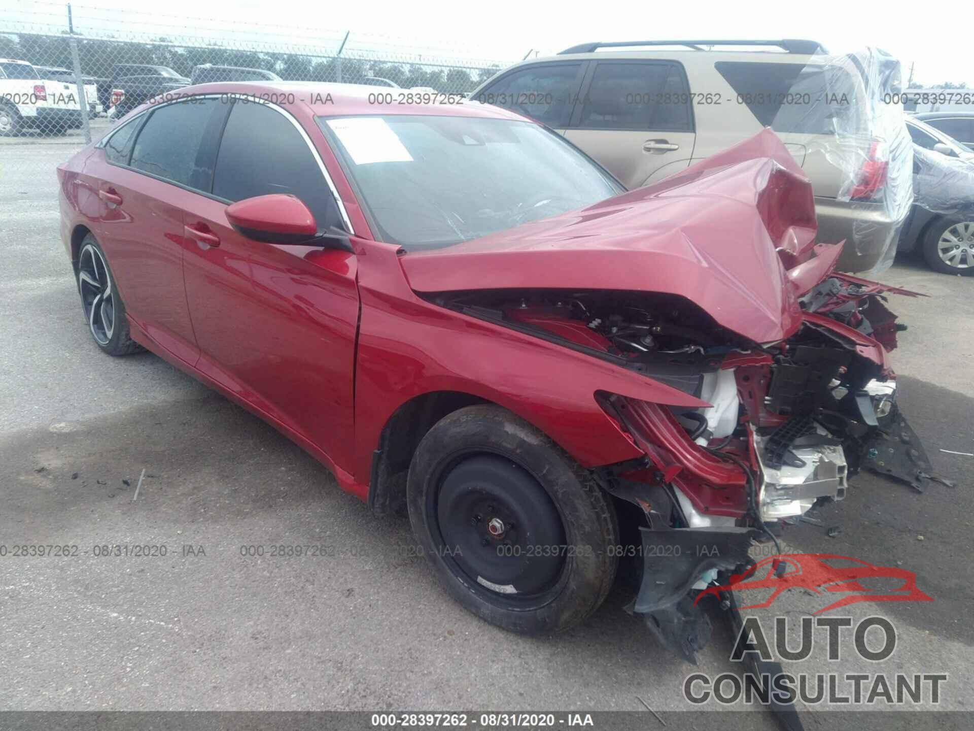 HONDA ACCORD SEDAN 2018 - 1HGCV1F38JA154426