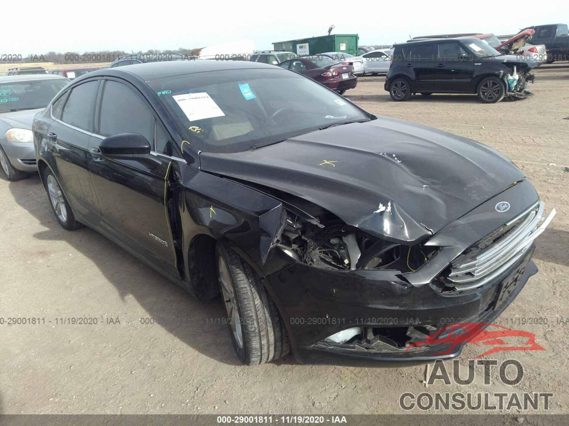 FORD FUSION HYBRID 2018 - 3FA6P0LU7JR132507