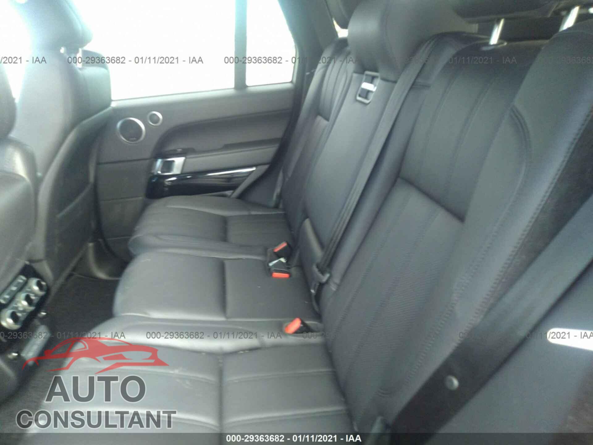 LAND ROVER RANGE ROVER 2017 - SALGS2FV2HA353426