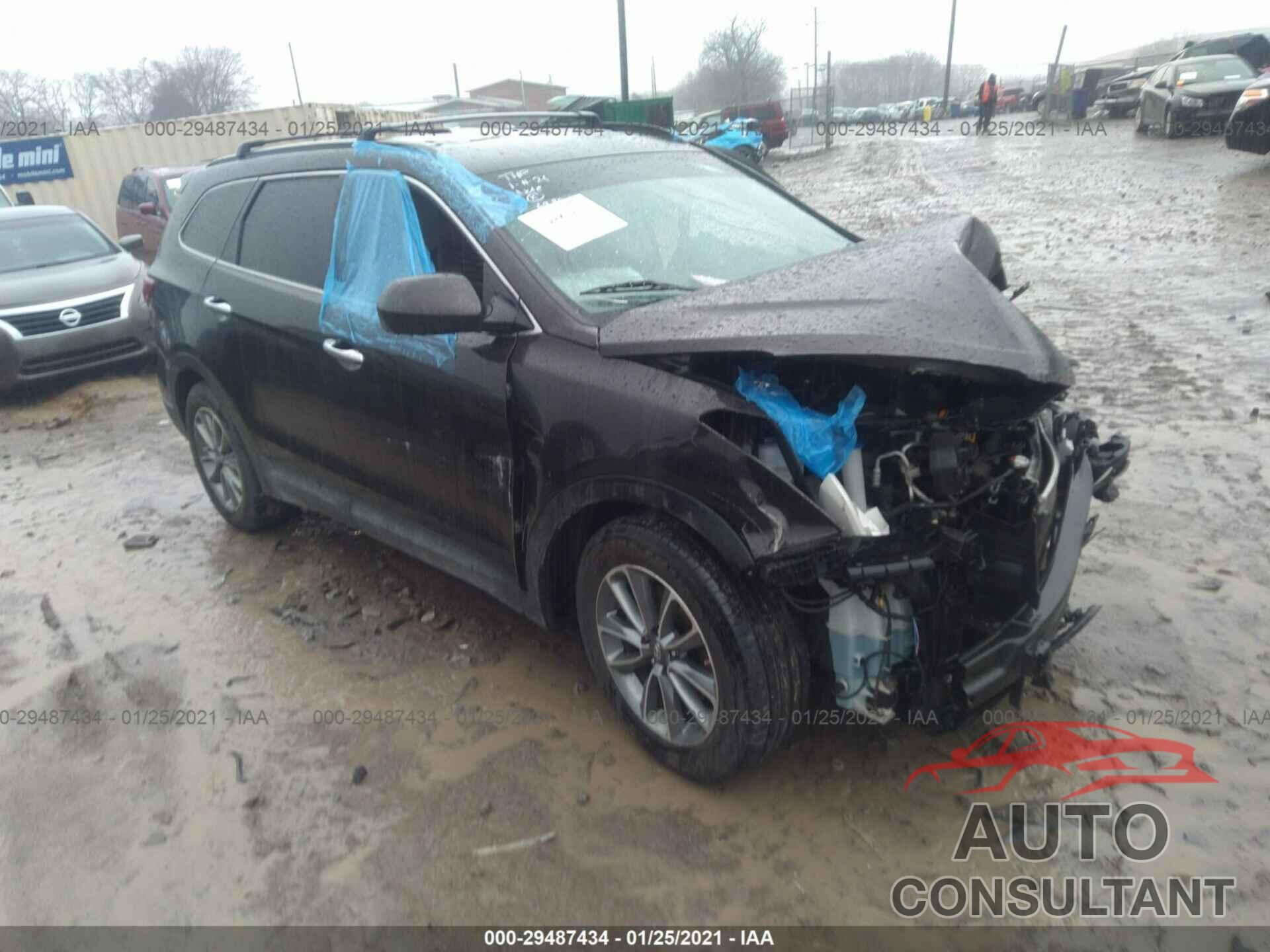 HYUNDAI SANTA FE 2017 - KM8SM4HF0HU186989