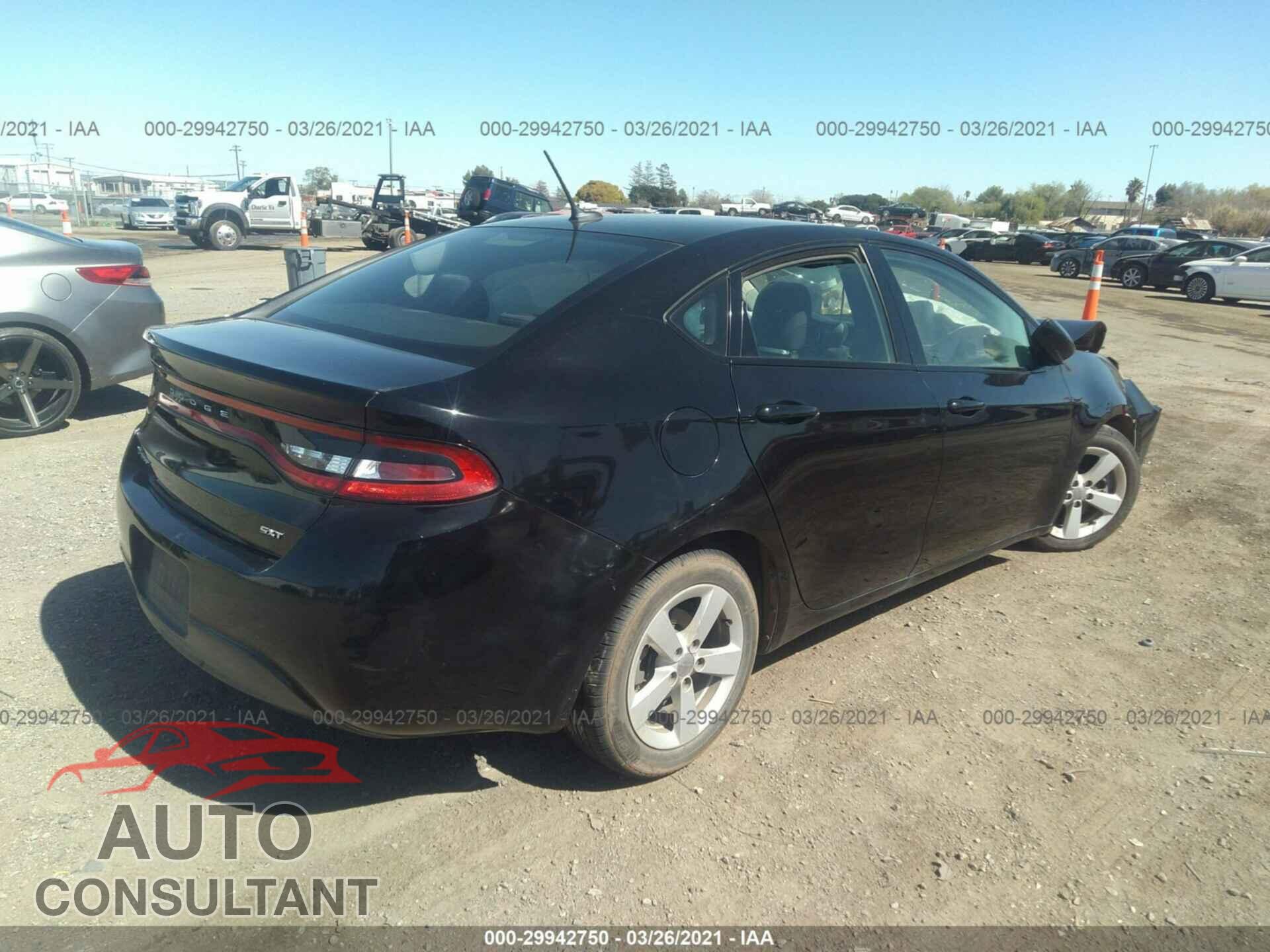 DODGE DART 2016 - 1C3CDFFA9GD796792