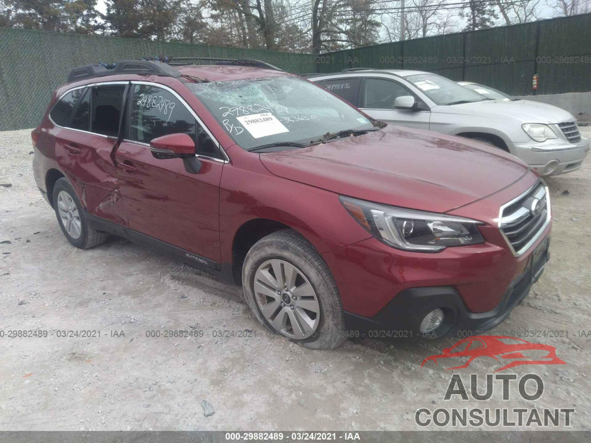 SUBARU OUTBACK 2018 - 4S4BSAFC0J3394931