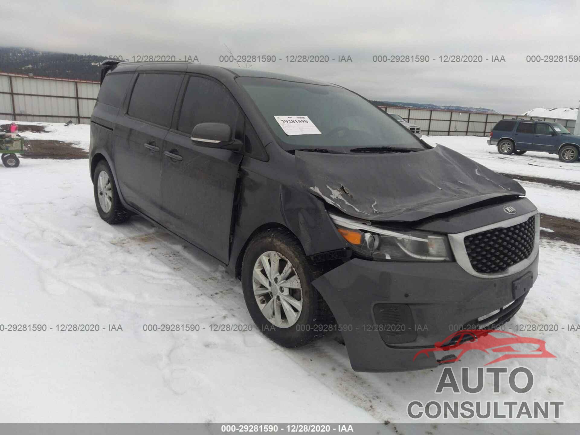 KIA SEDONA 2017 - KNDMB5C18H6338557