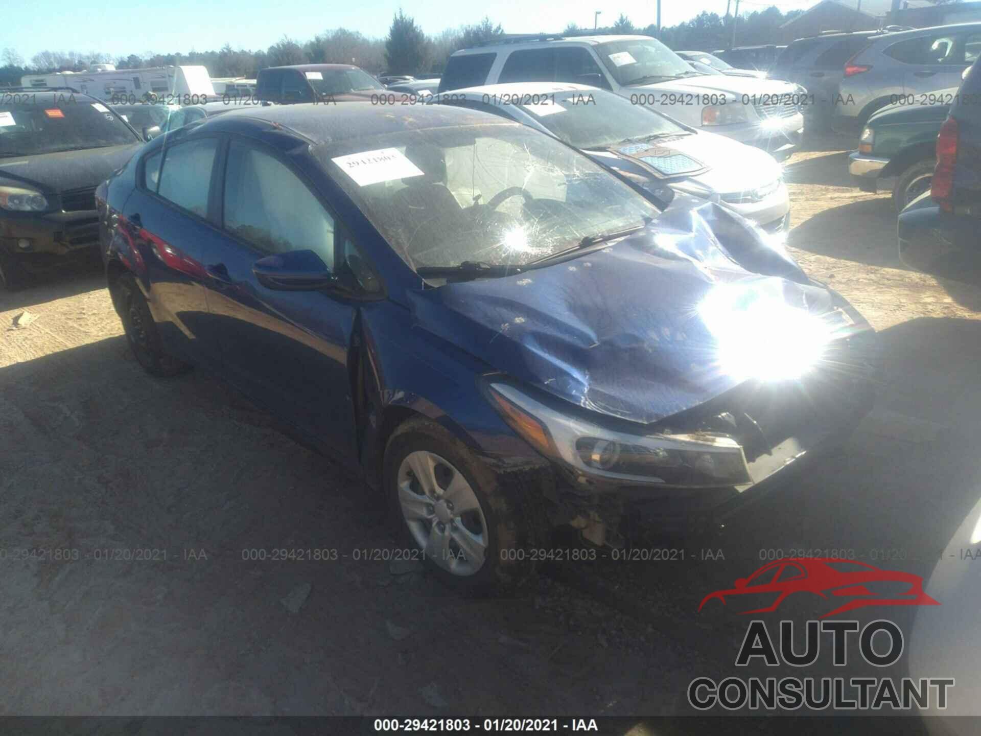 KIA FORTE 2017 - 3KPFK4A77HE156899