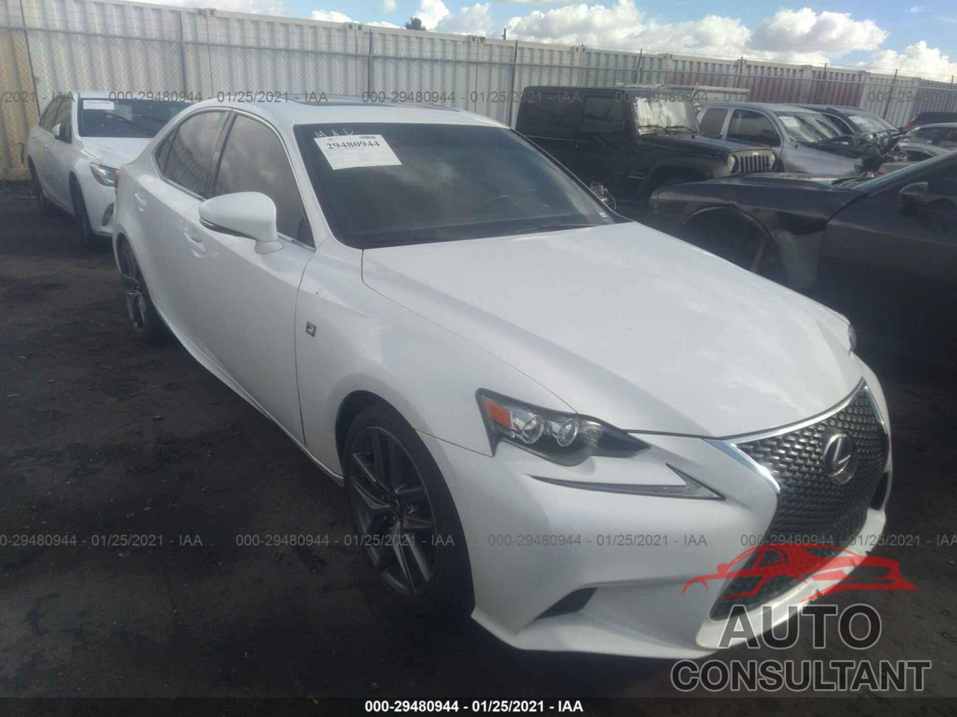 LEXUS IS 200T 2016 - JTHBA1D29G5003286