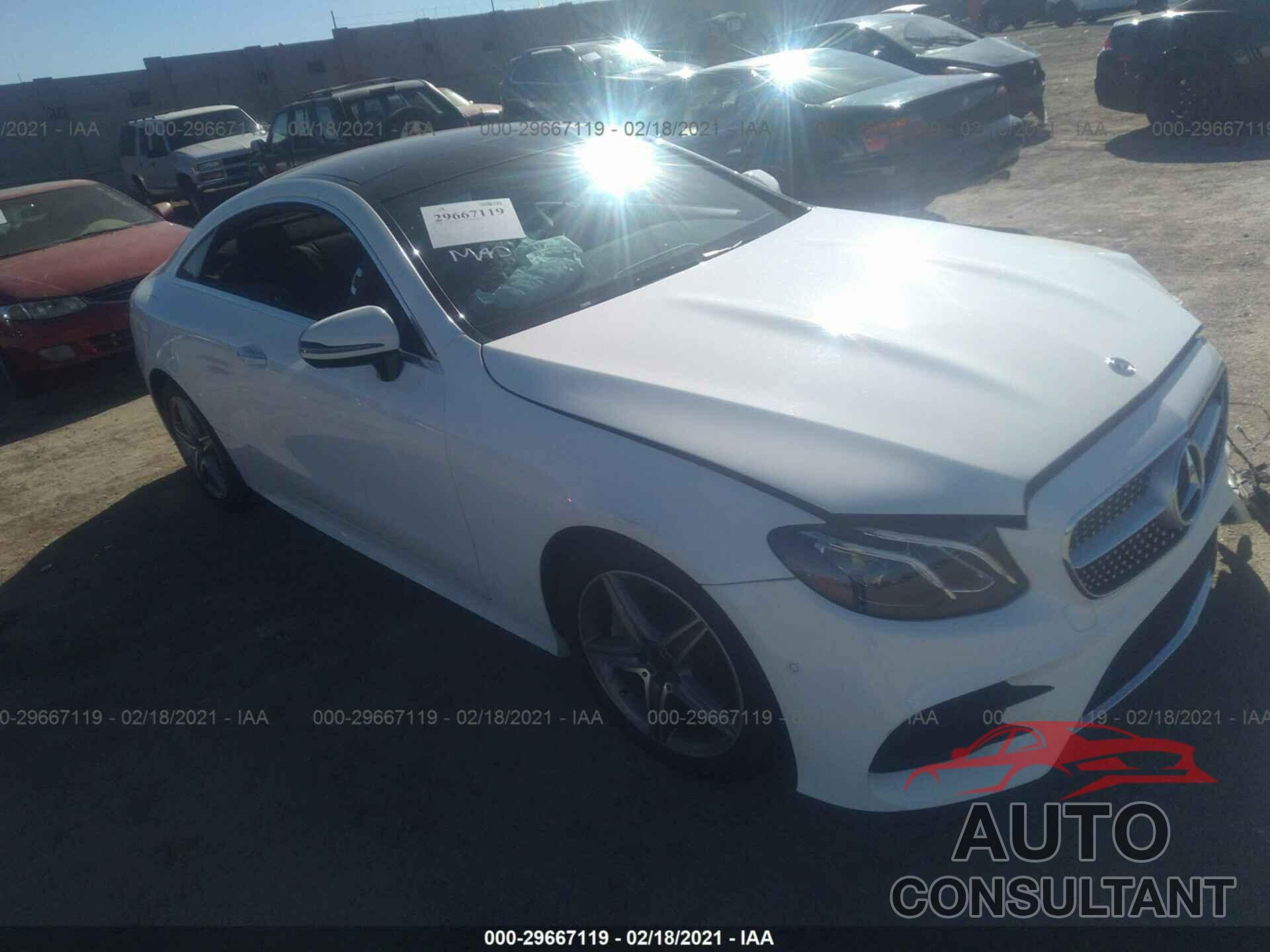 MERCEDES-BENZ E-CLASS 2018 - WDD1J6FB7JF018478