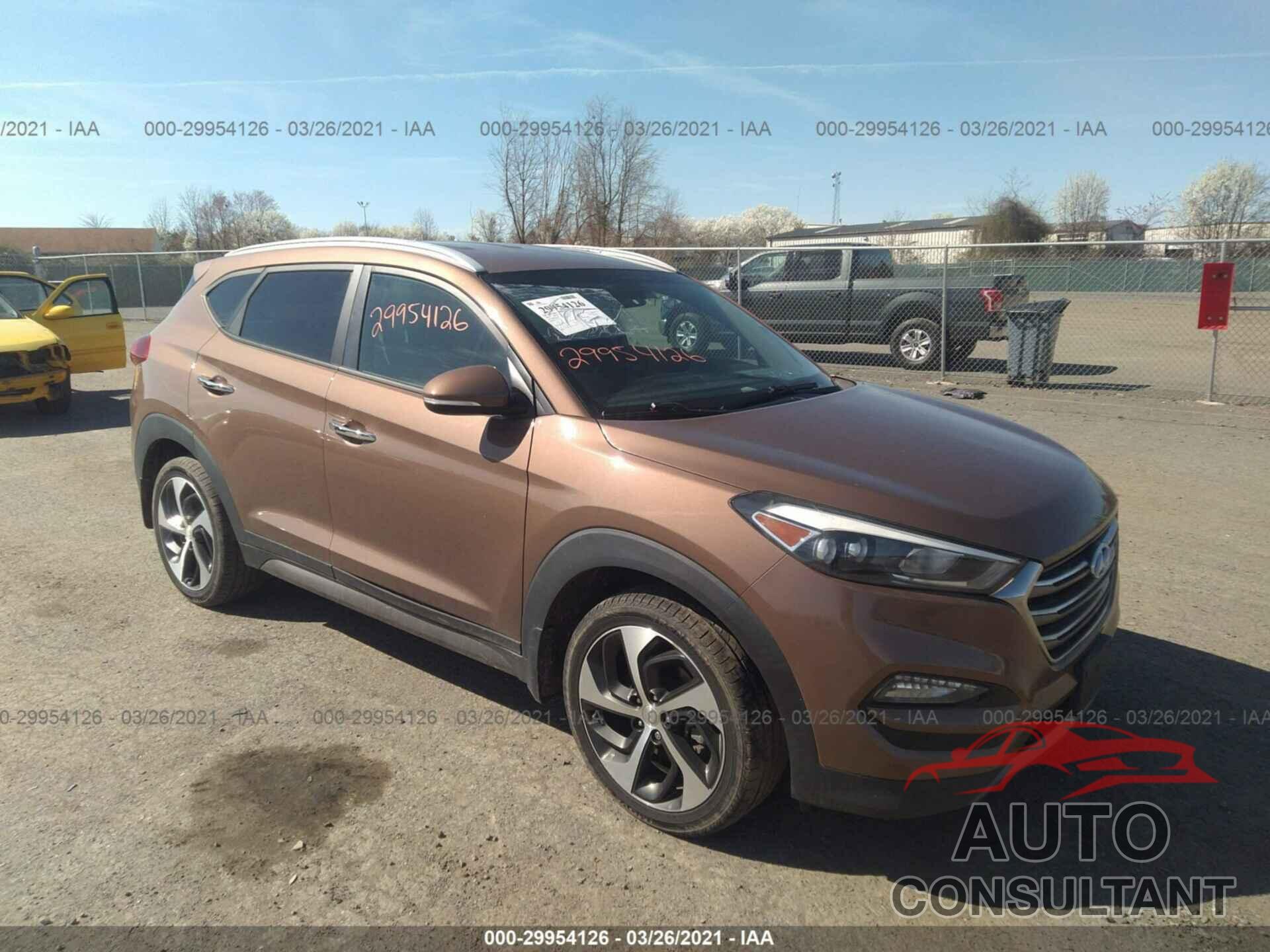 HYUNDAI TUCSON 2016 - KM8J3CA22GU243787