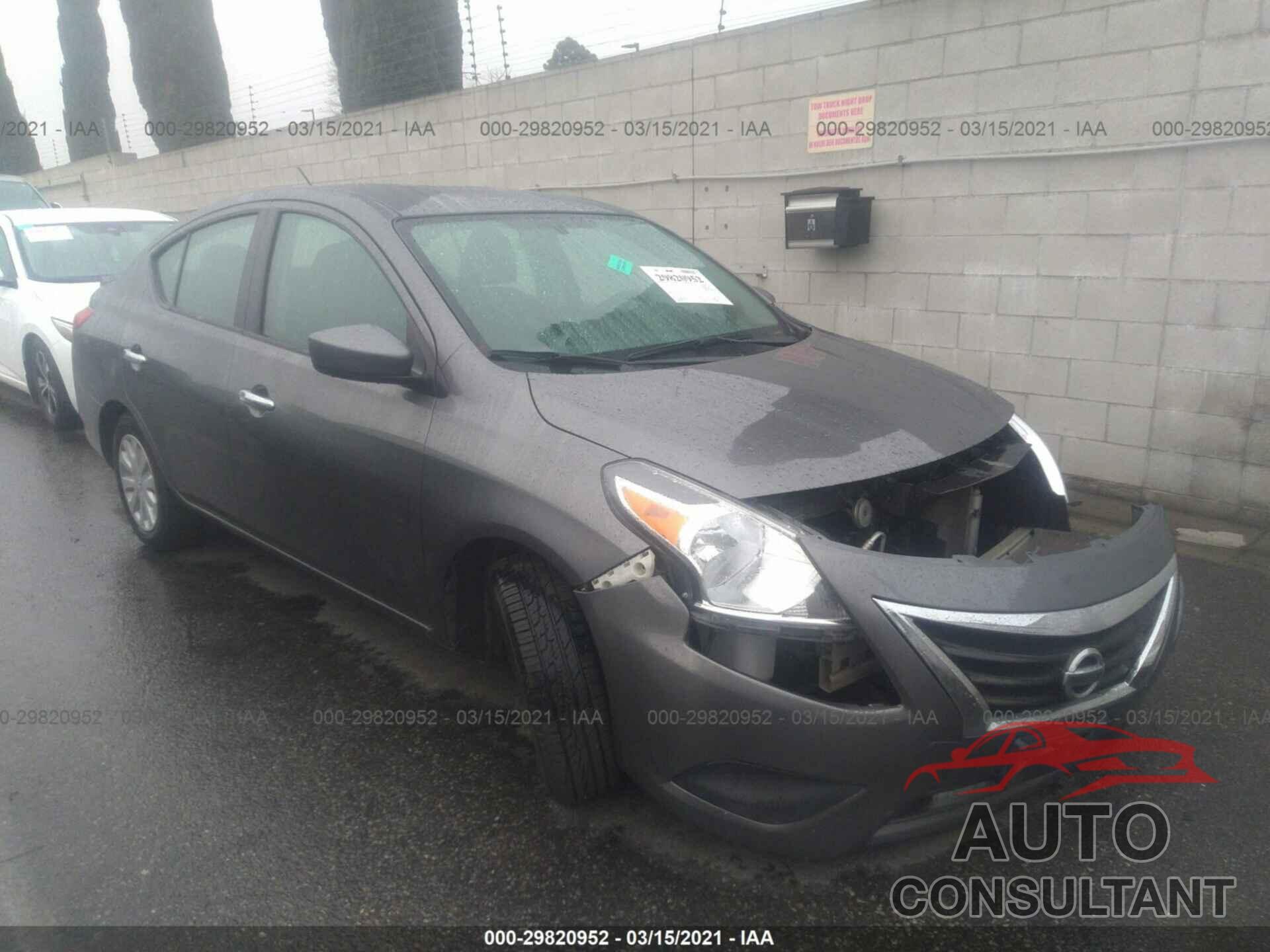 NISSAN VERSA 2016 - 3N1CN7APXGL879087