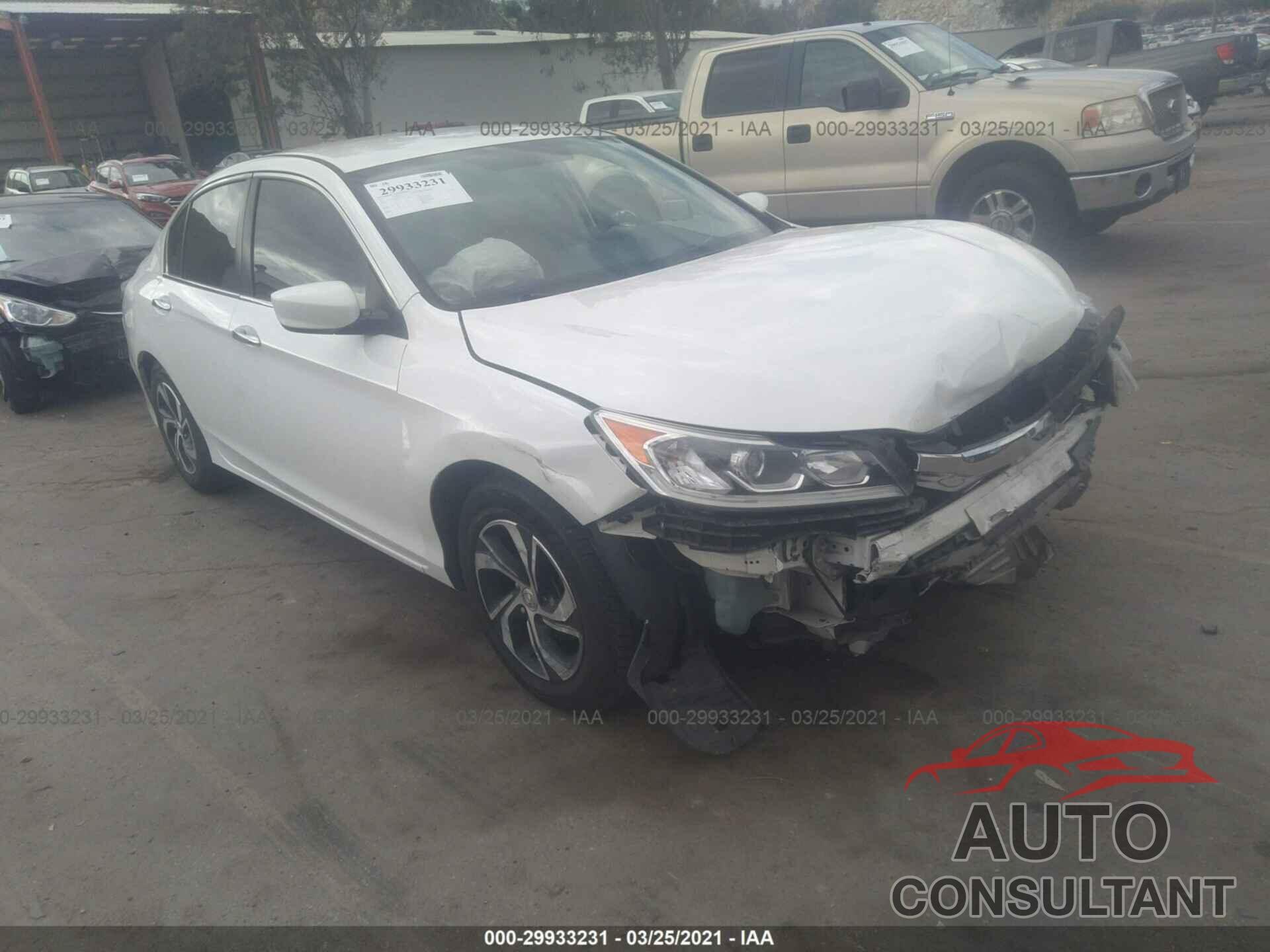 HONDA ACCORD SEDAN 2016 - 1HGCR2F3XGA172638