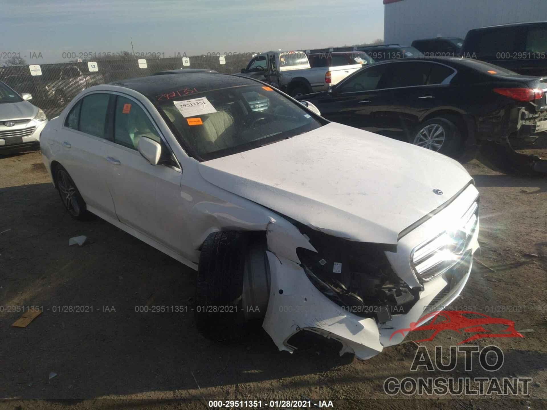 MERCEDES-BENZ E-CLASS 2018 - WDDZF4KB3JA436256