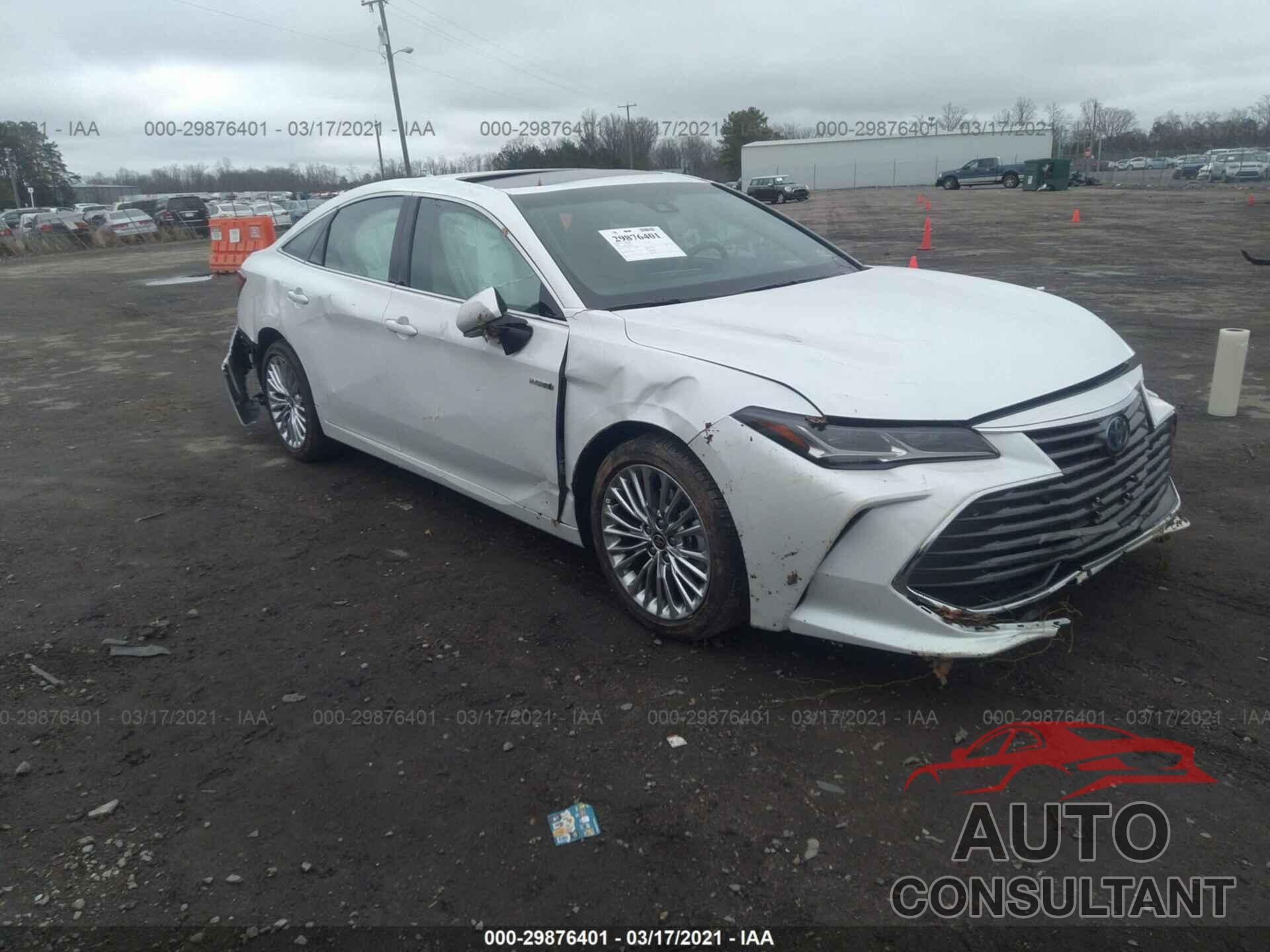 TOYOTA AVALON 2020 - 4T1D21FBXLU018041