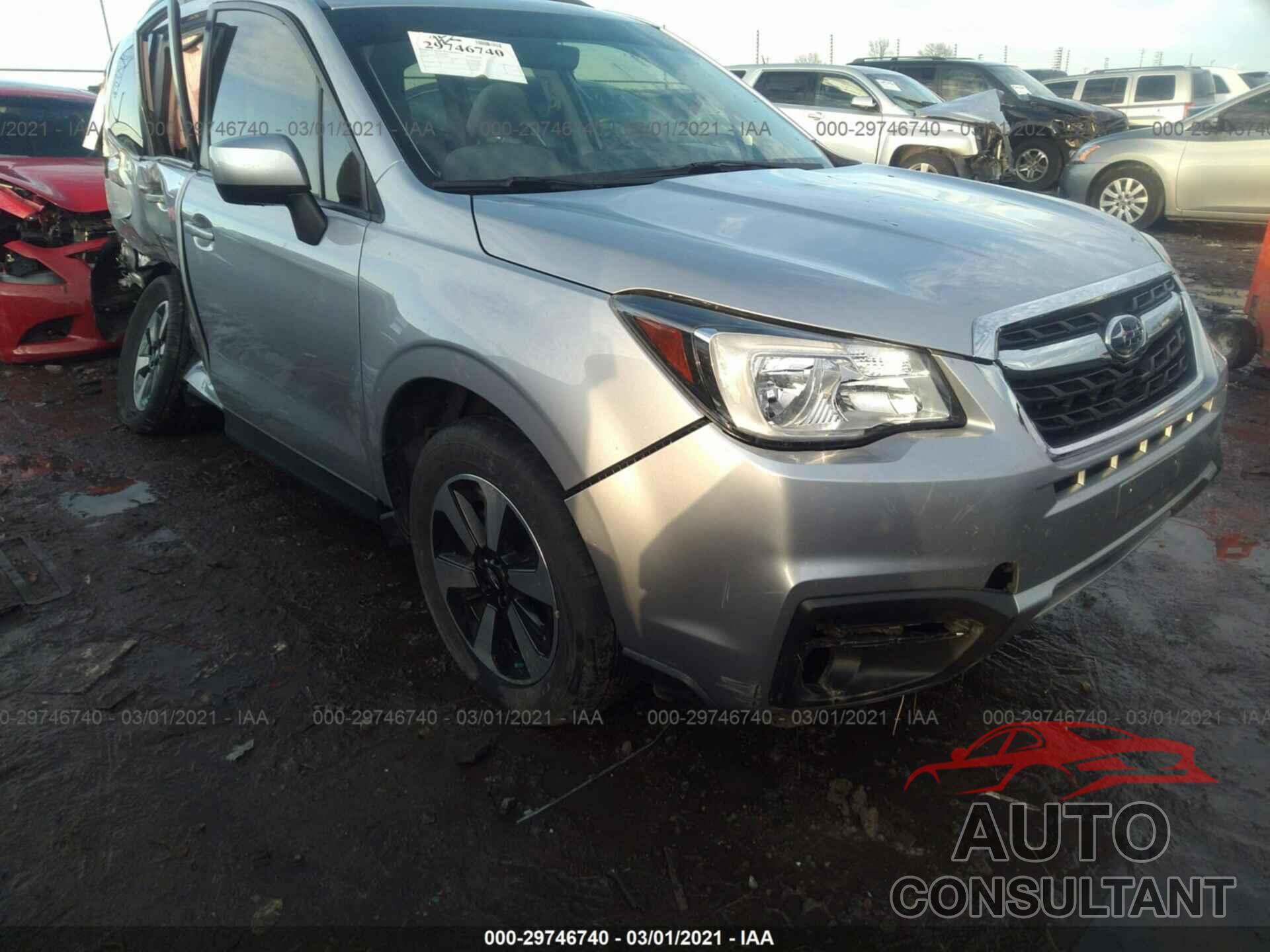 SUBARU FORESTER 2018 - JF2SJAEC3JH531650