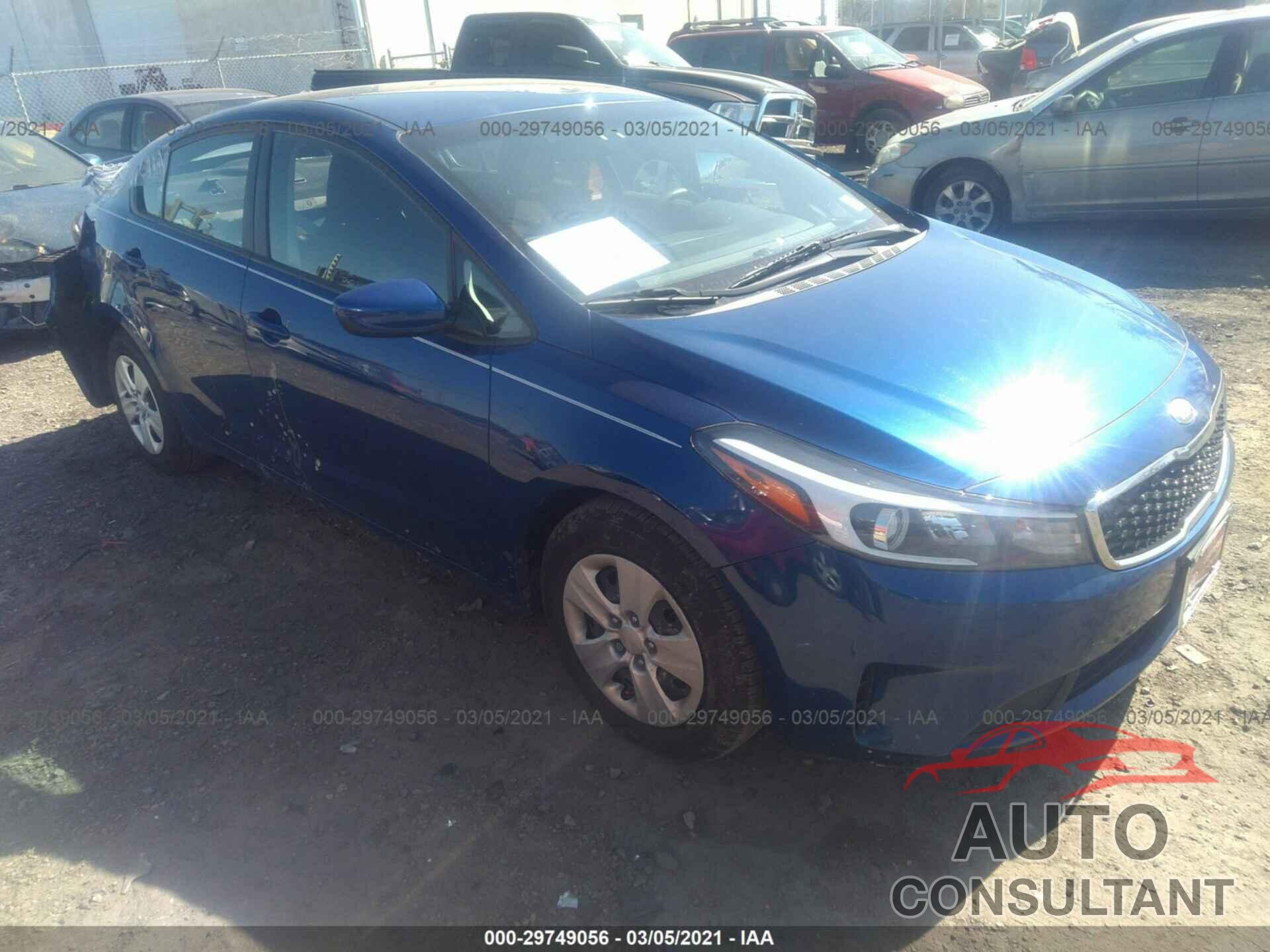 KIA FORTE 2017 - 3KPFK4A77HE151413