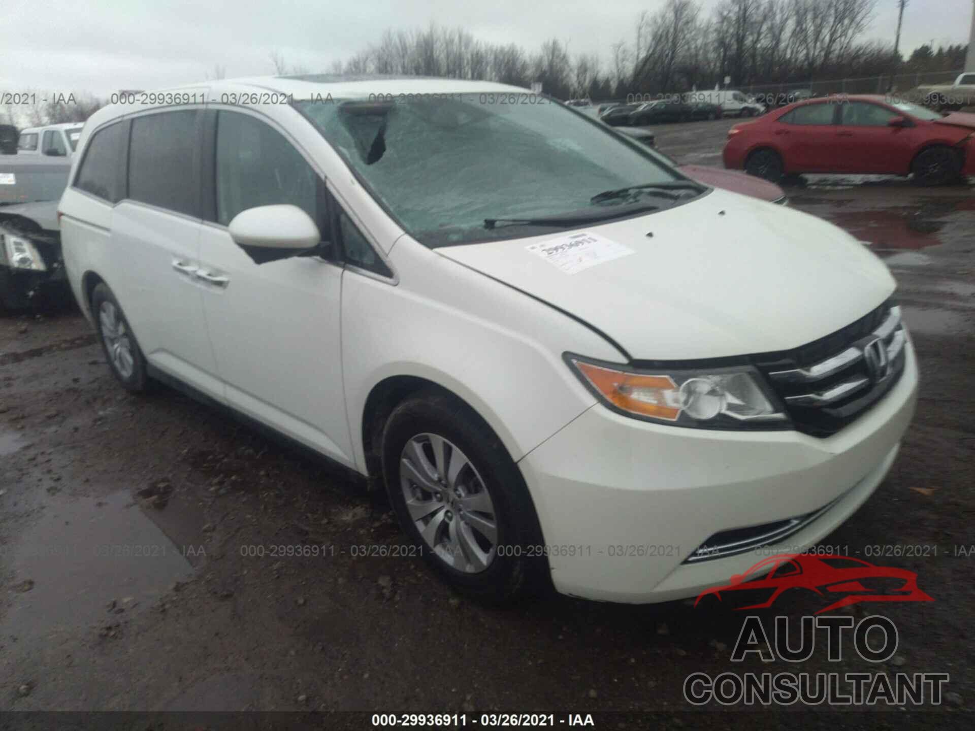 HONDA ODYSSEY 2016 - 5FNRL5H69GB026273