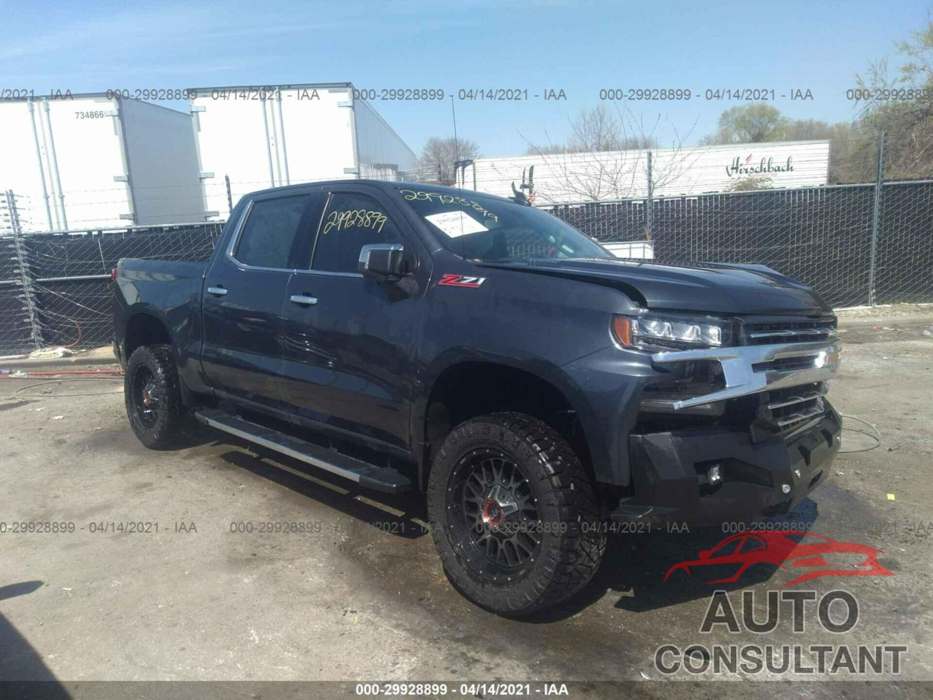 CHEVROLET SILVERADO 1500 2020 - 3GCUYGET9LG109689