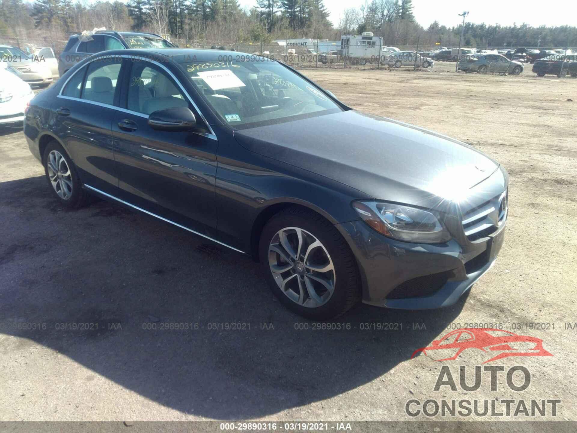 MERCEDES-BENZ C-CLASS 2016 - 55SWF4KB8GU098400