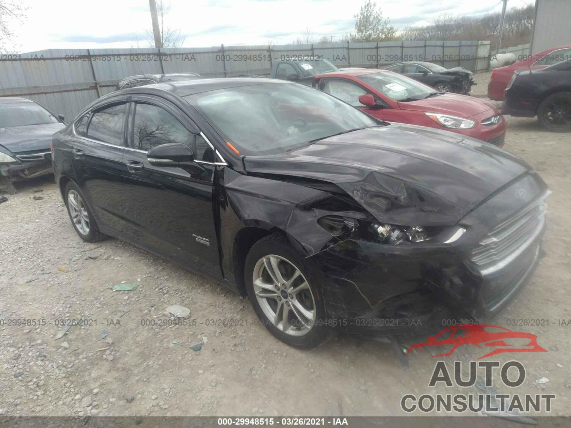 FORD FUSION ENERGI 2016 - 3FA6P0SU0GR169215