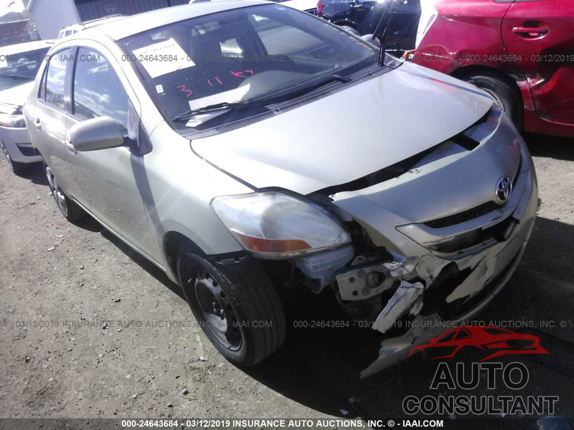 TOYOTA YARIS 2007 - JTDBT923X71179907