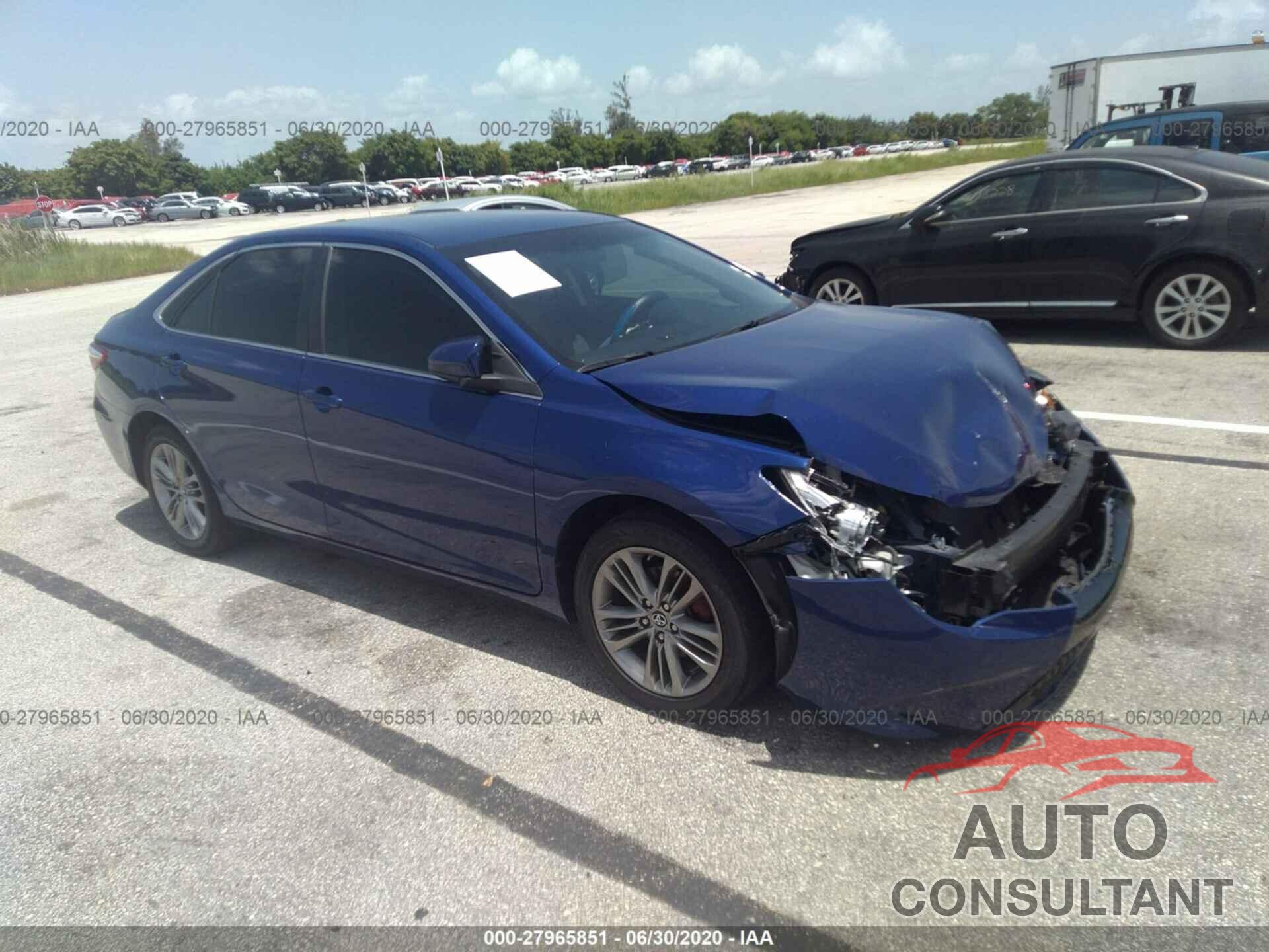 TOYOTA CAMRY 2016 - 4T1BF1FK3GU594202