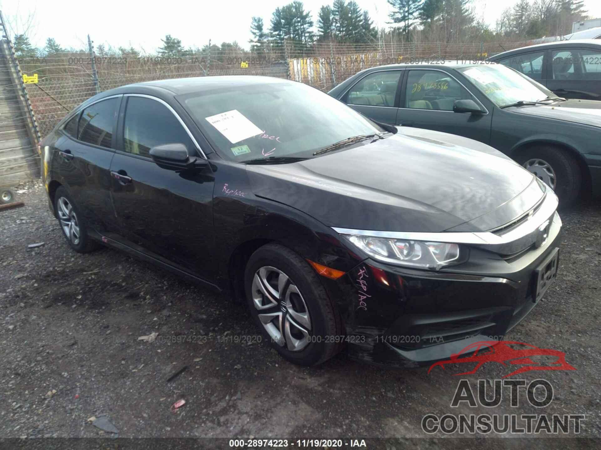 HONDA CIVIC SEDAN 2016 - 19XFC2F57GE246819