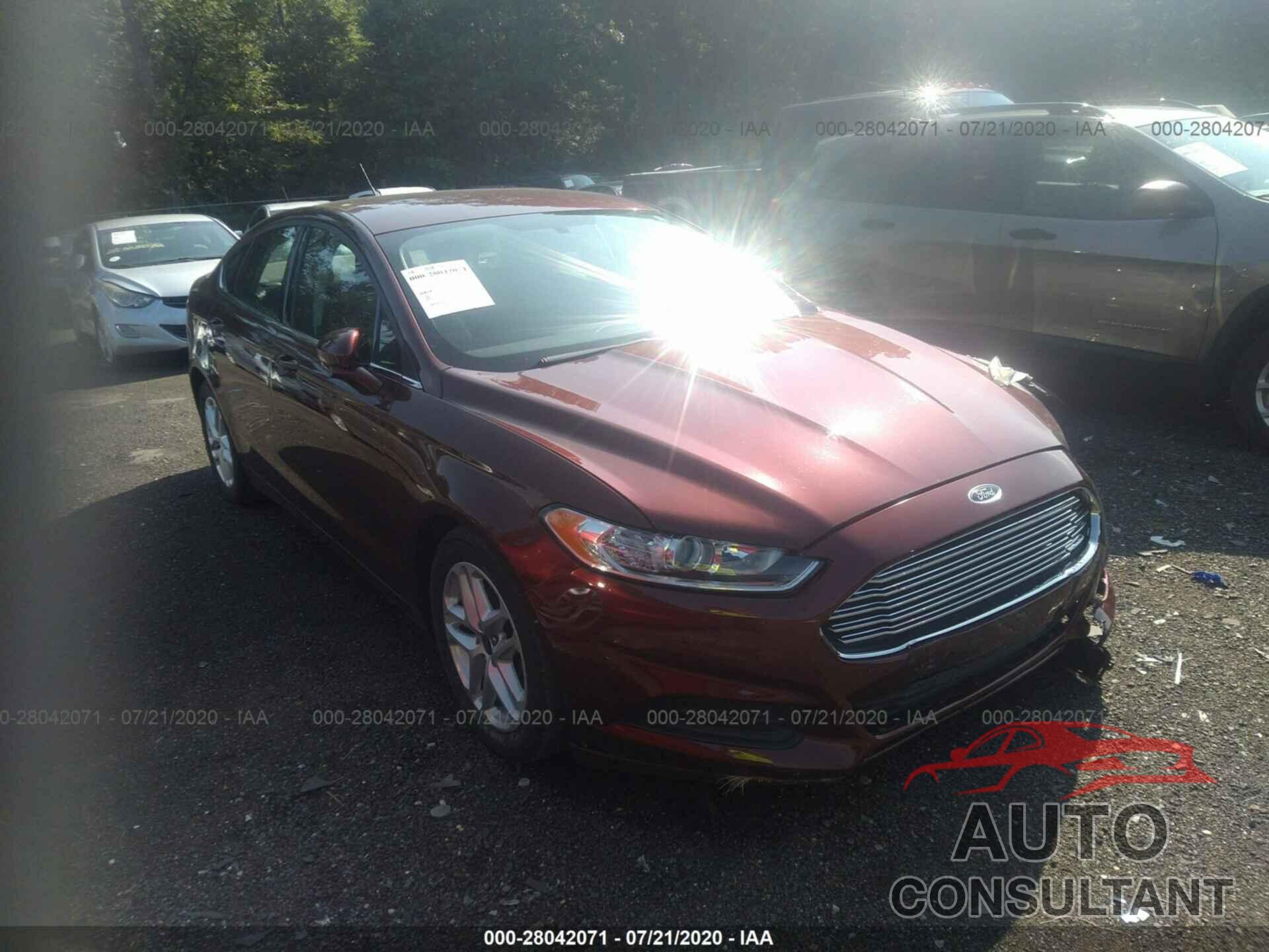FORD FUSION 2016 - 3FA6P0H72GR277255