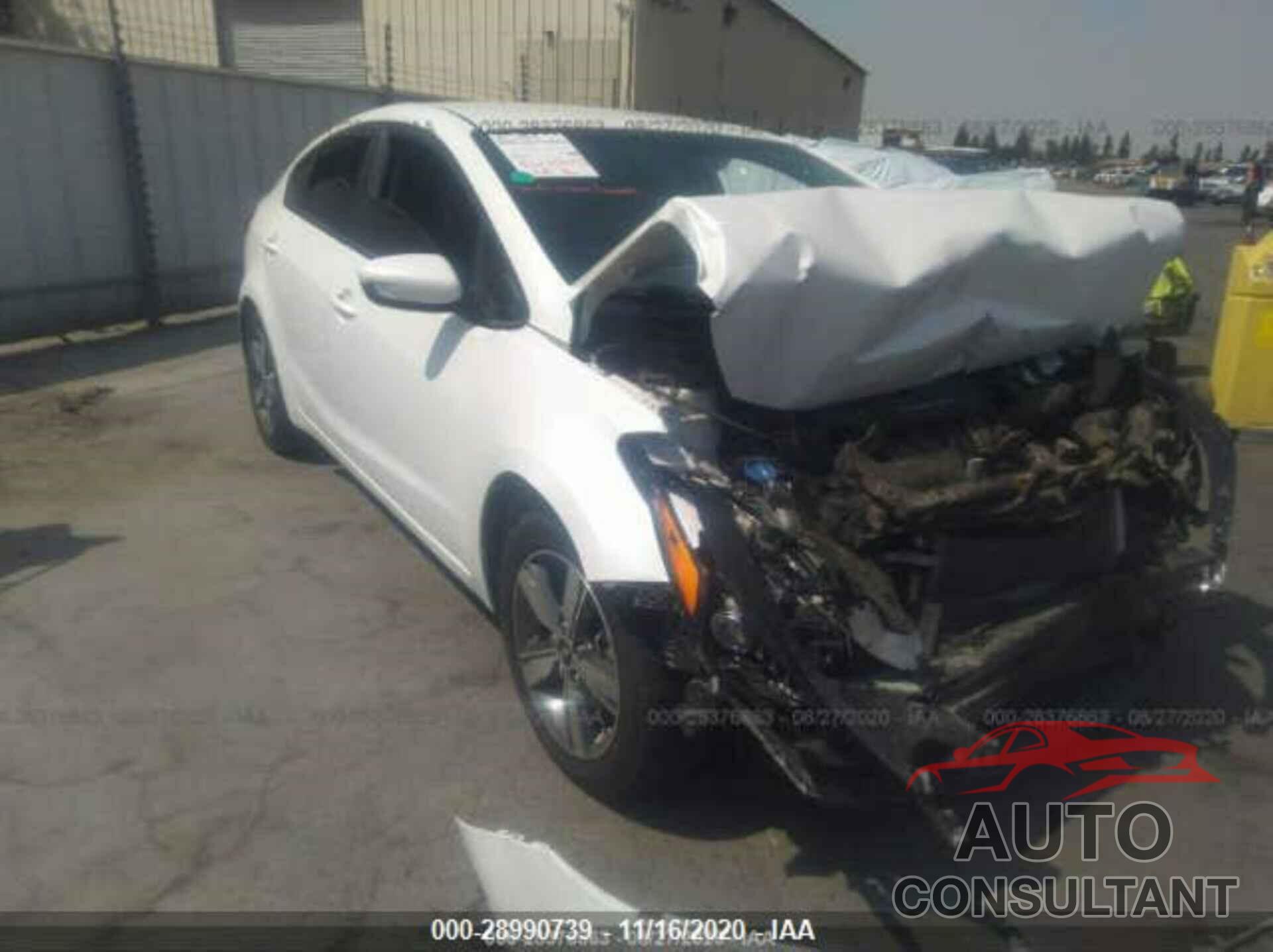 KIA FORTE 2018 - 3KPFL4A76JE253045