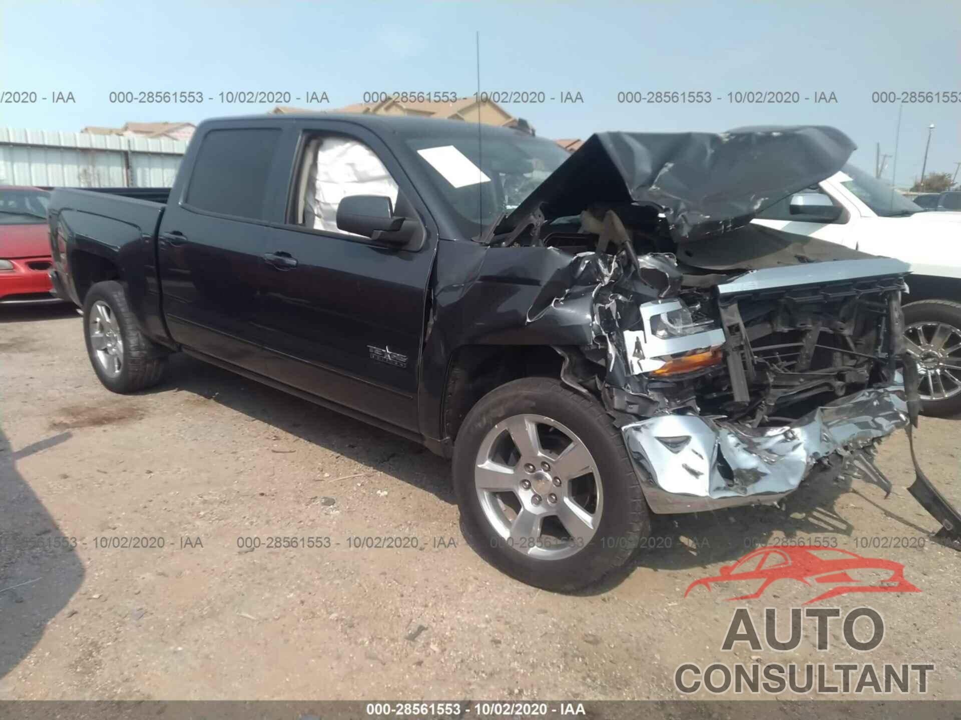 CHEVROLET SILVERADO 1500 2018 - 3GCPCREC9JG116307