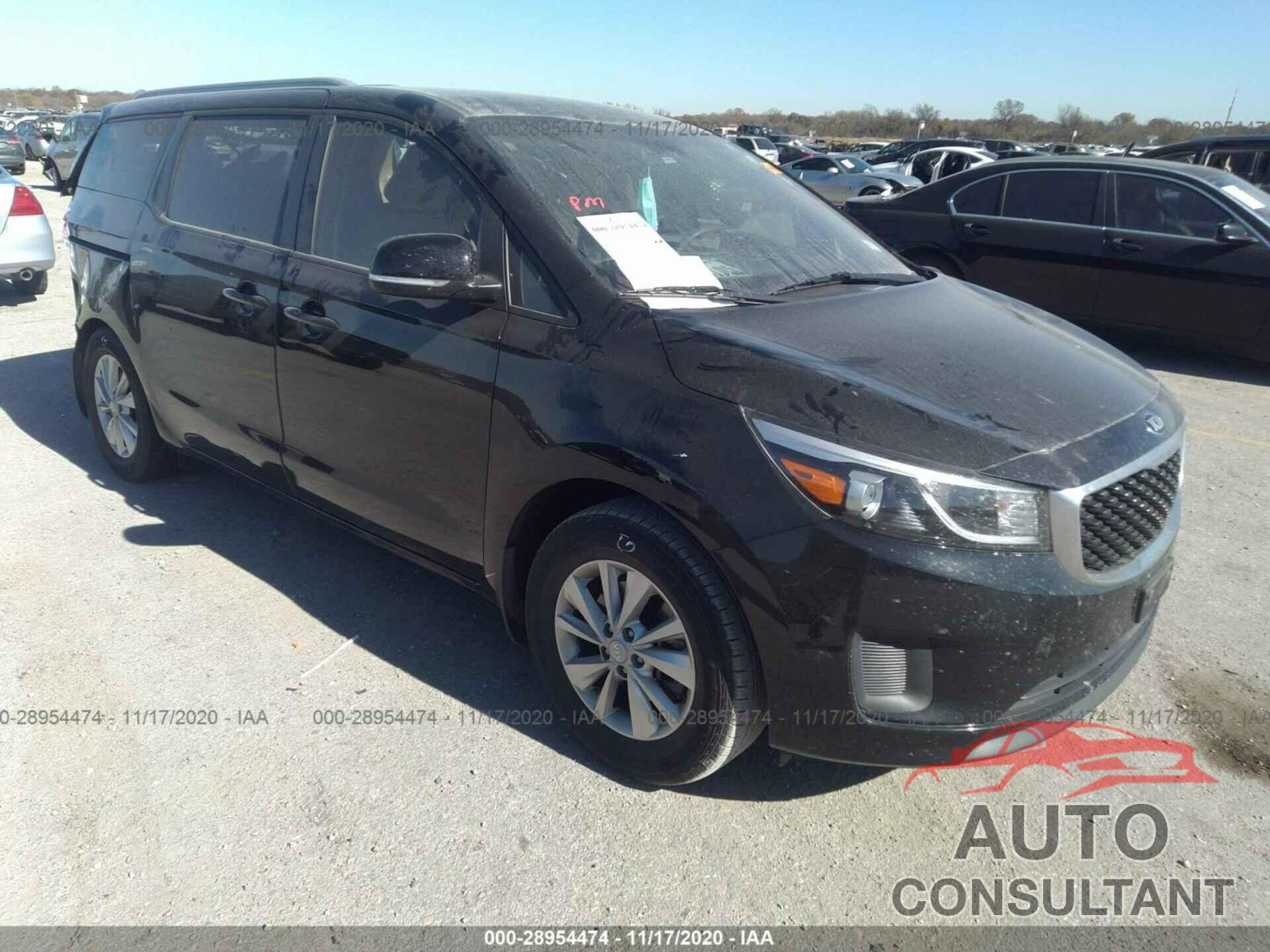 KIA SEDONA 2016 - KNDMB5C19G6115376