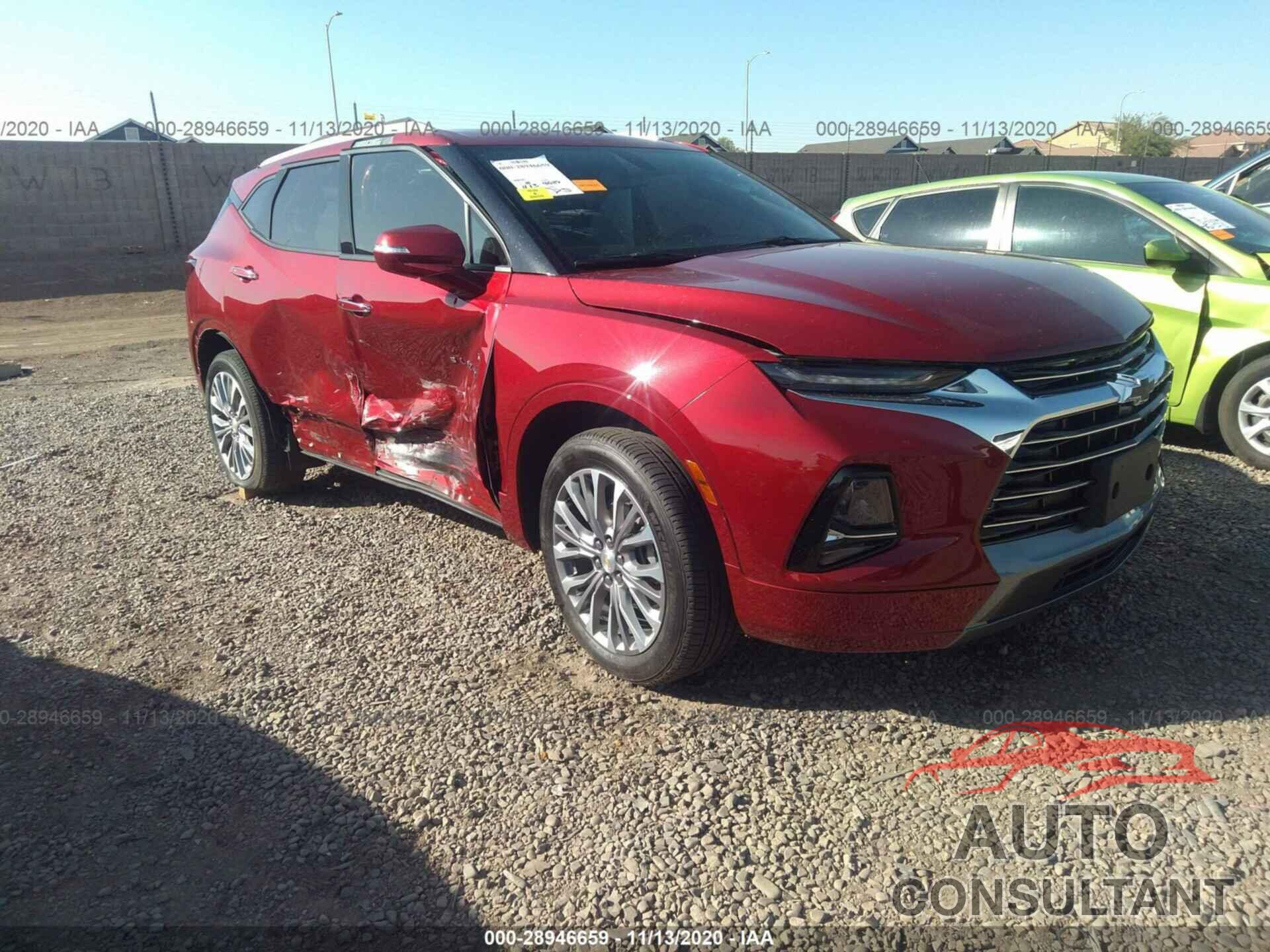 CHEVROLET BLAZER 2019 - 3GNKBFRS8KS690500