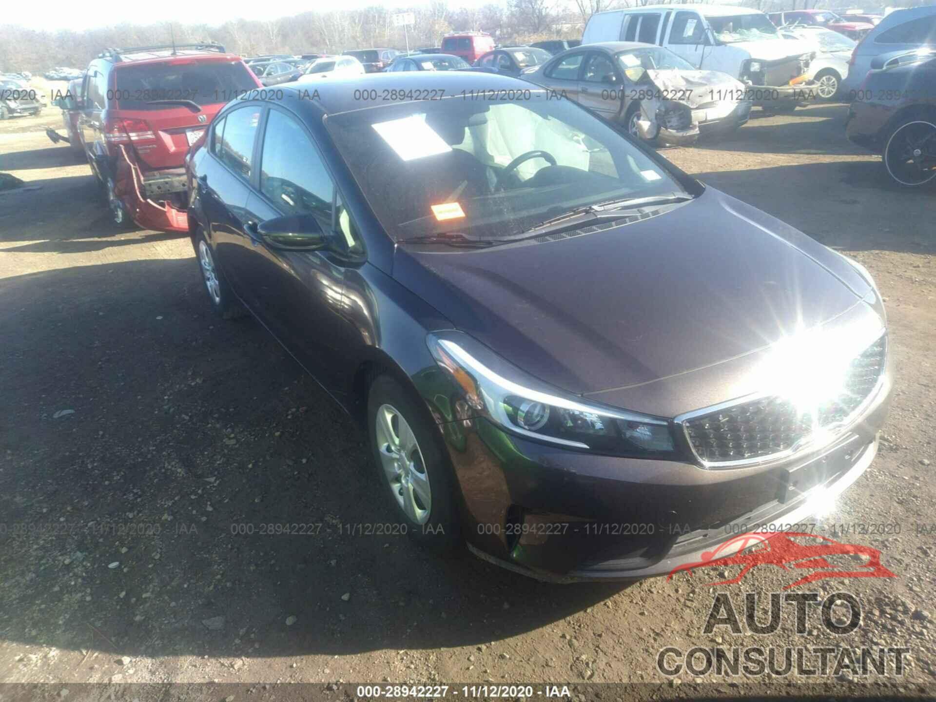 KIA FORTE 2017 - 3KPFK4A79HE026980