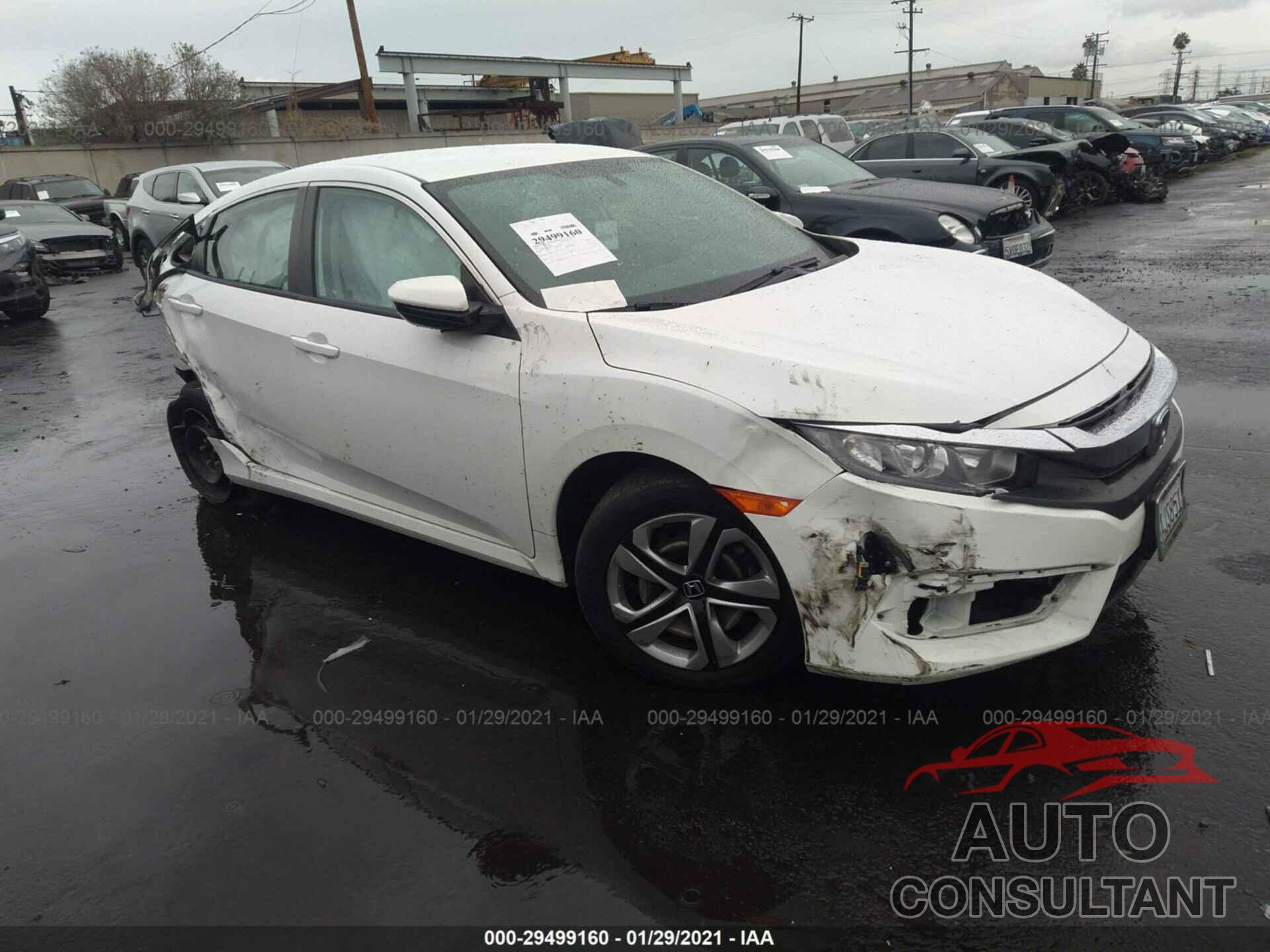 HONDA CIVIC SEDAN 2017 - 2HGFC2F54HH550018