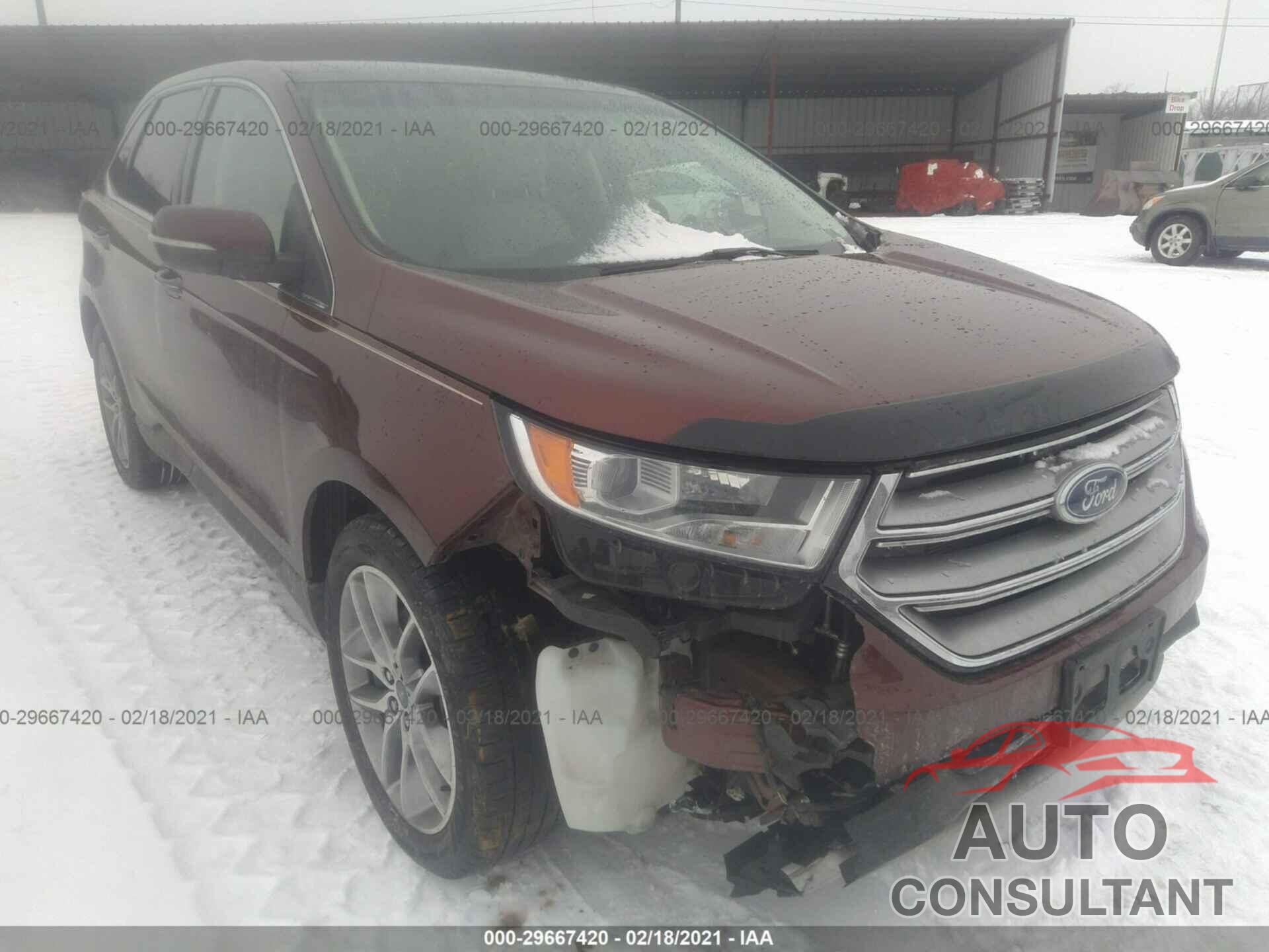 FORD EDGE 2016 - 2FMPK4K83GBC35645