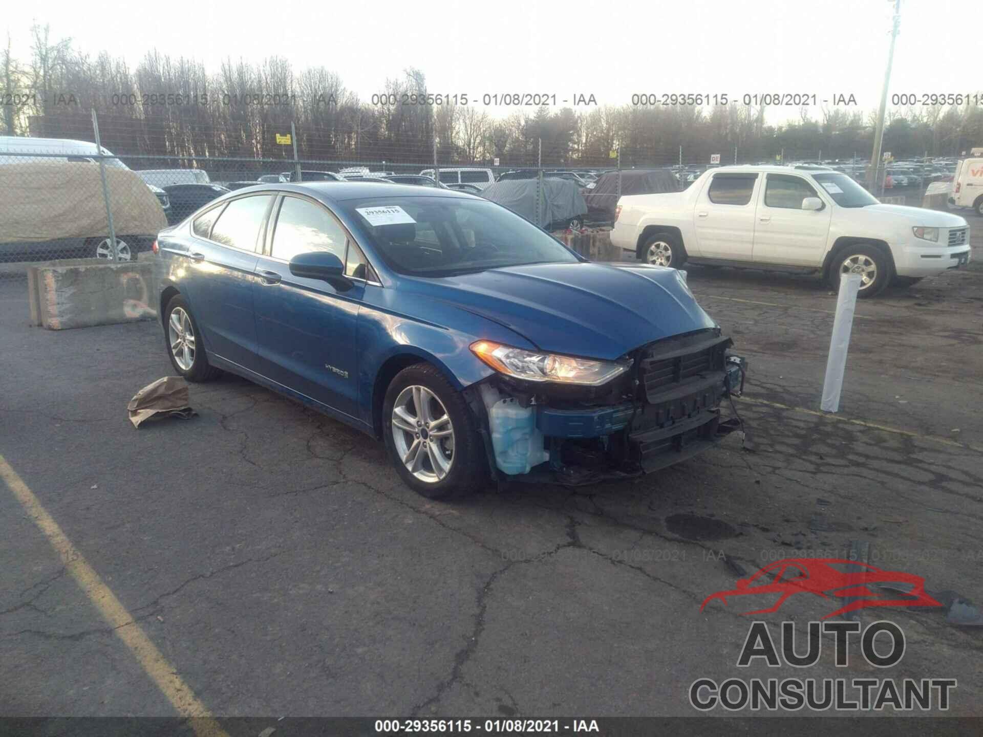 FORD FUSION HYBRID 2018 - 3FA6P0LU3JR153385