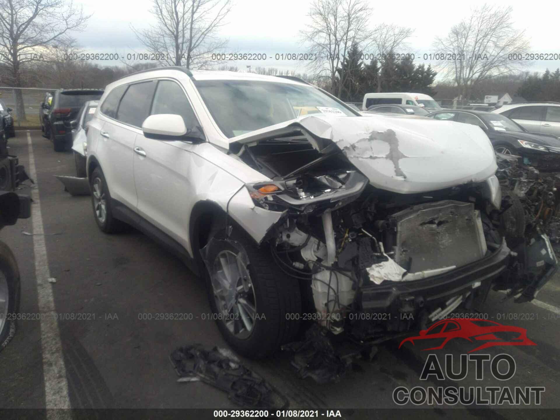 HYUNDAI SANTA FE 2017 - KM8SM4HF0HU188662
