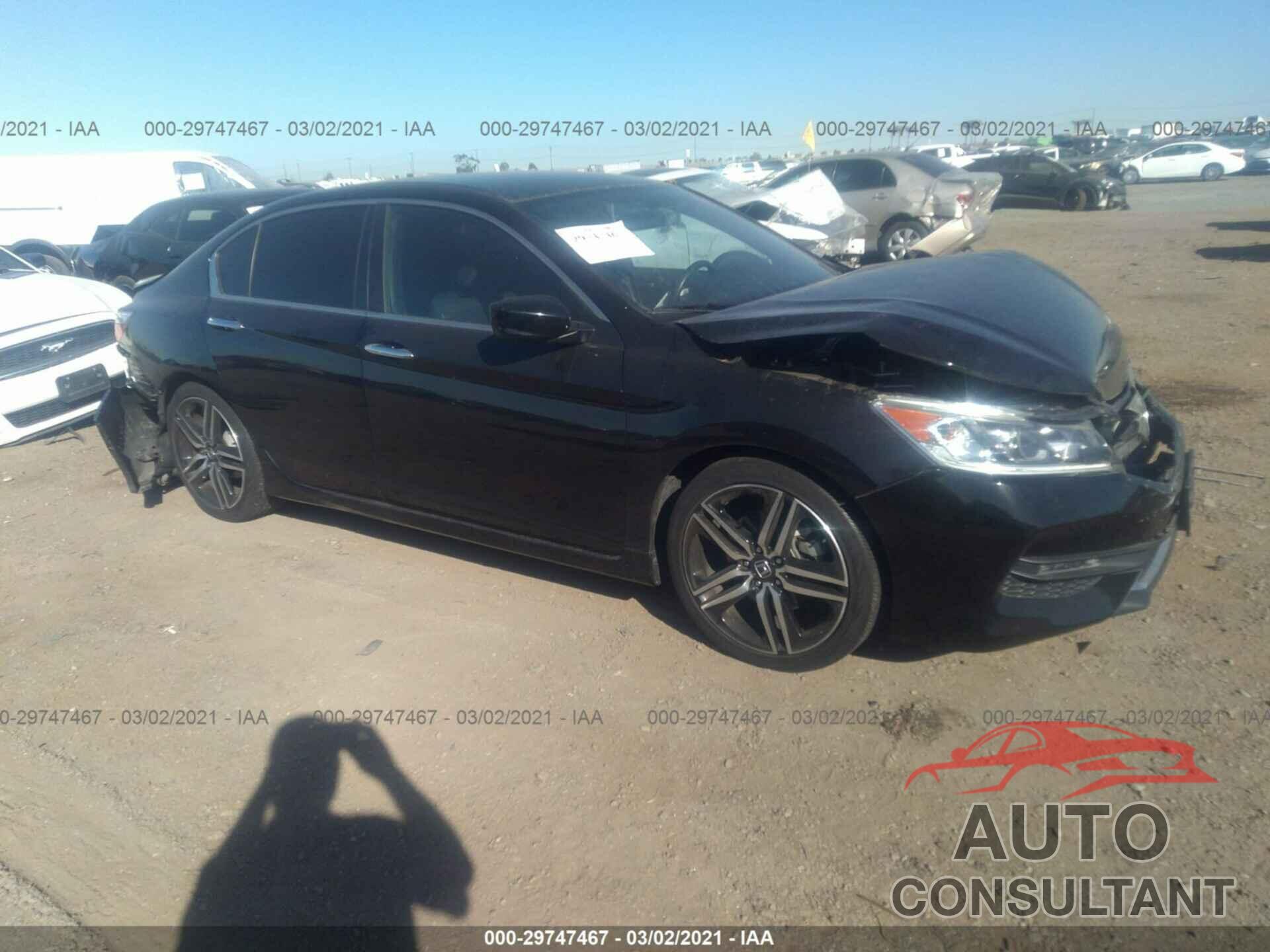 HONDA ACCORD SEDAN 2017 - 1HGCR2F54HA086826