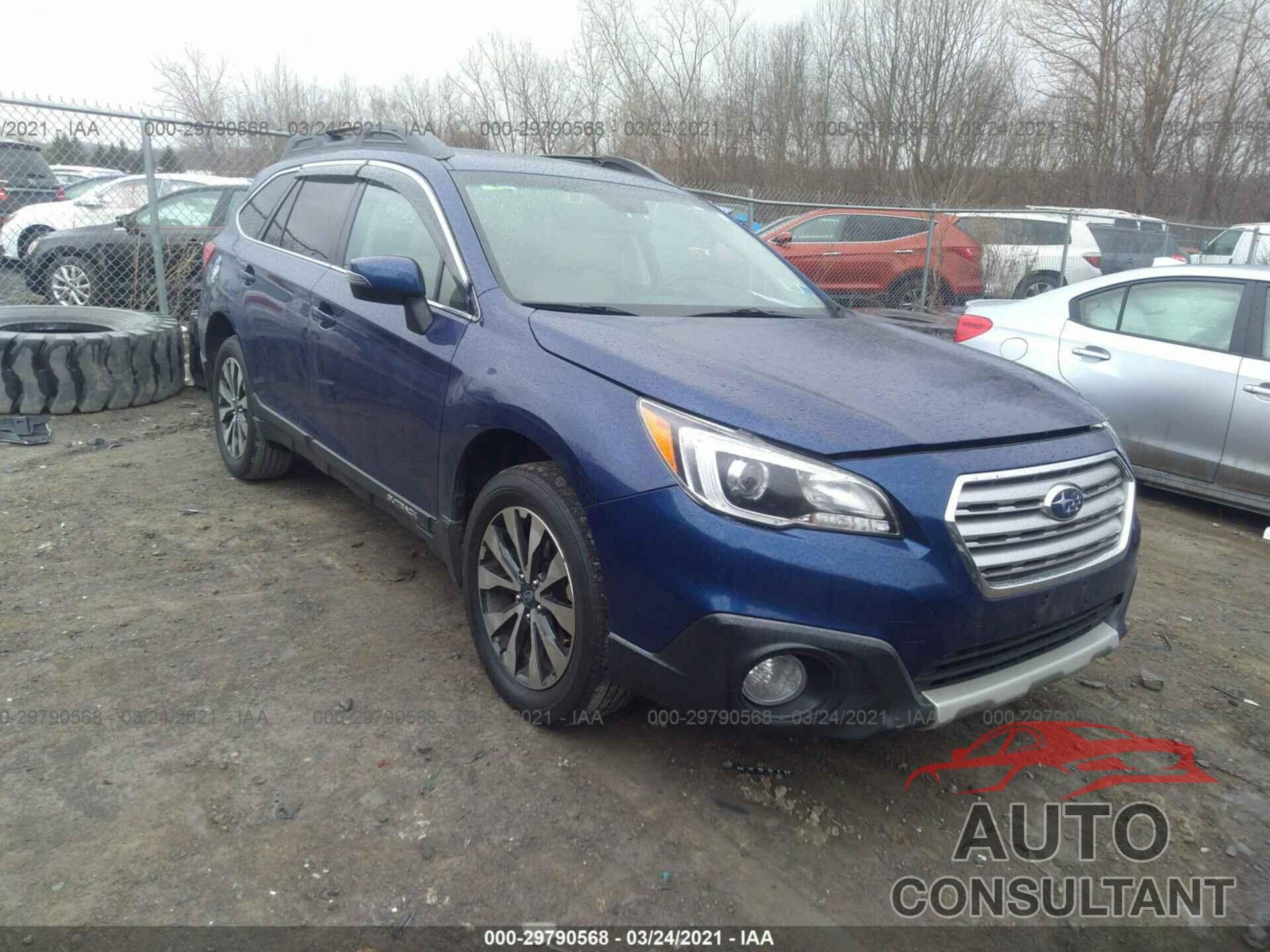 SUBARU OUTBACK 2016 - 4S4BSBNC9G3257762