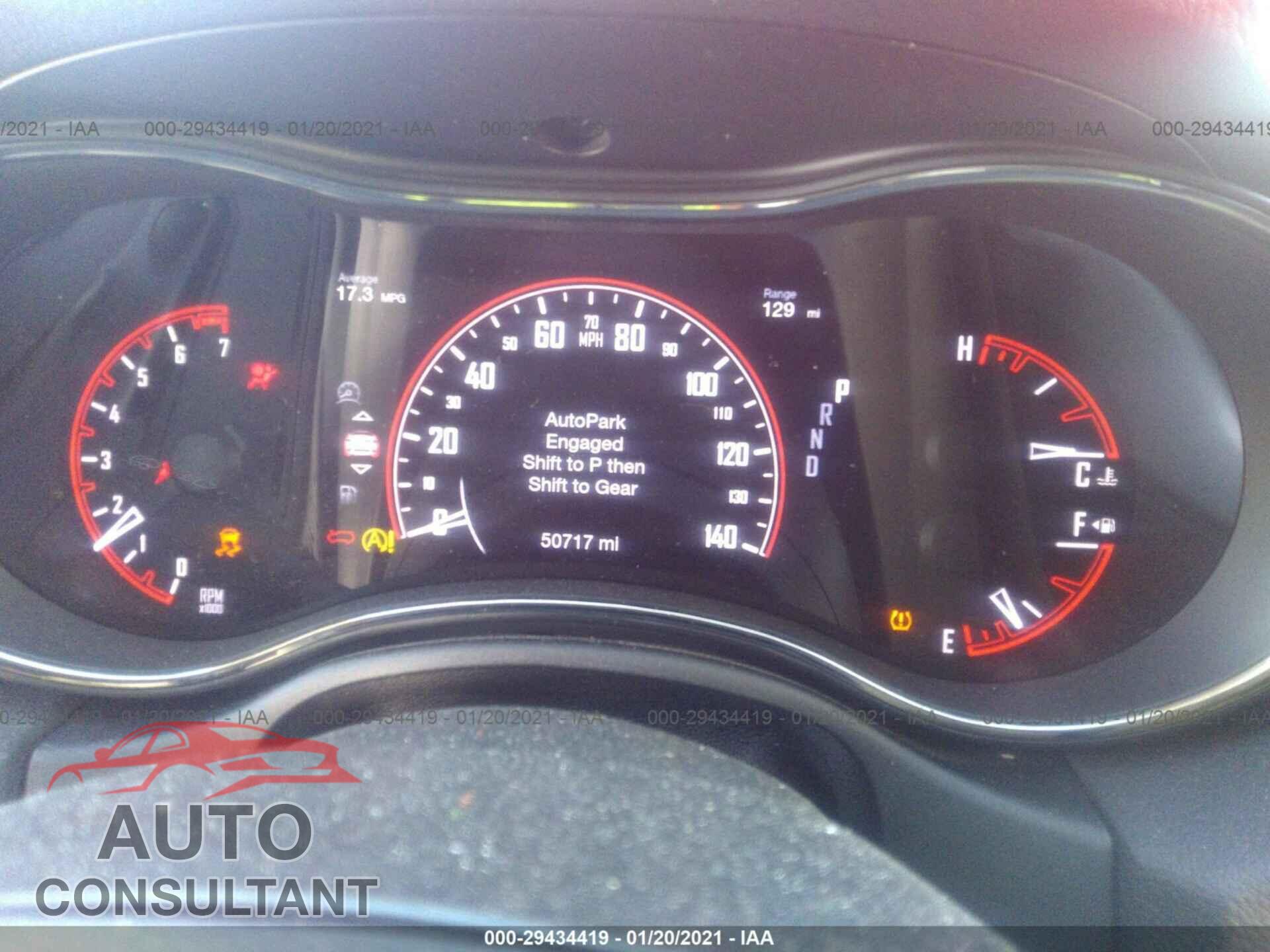 DODGE DURANGO 2018 - 1C4RDJDG1JC290726