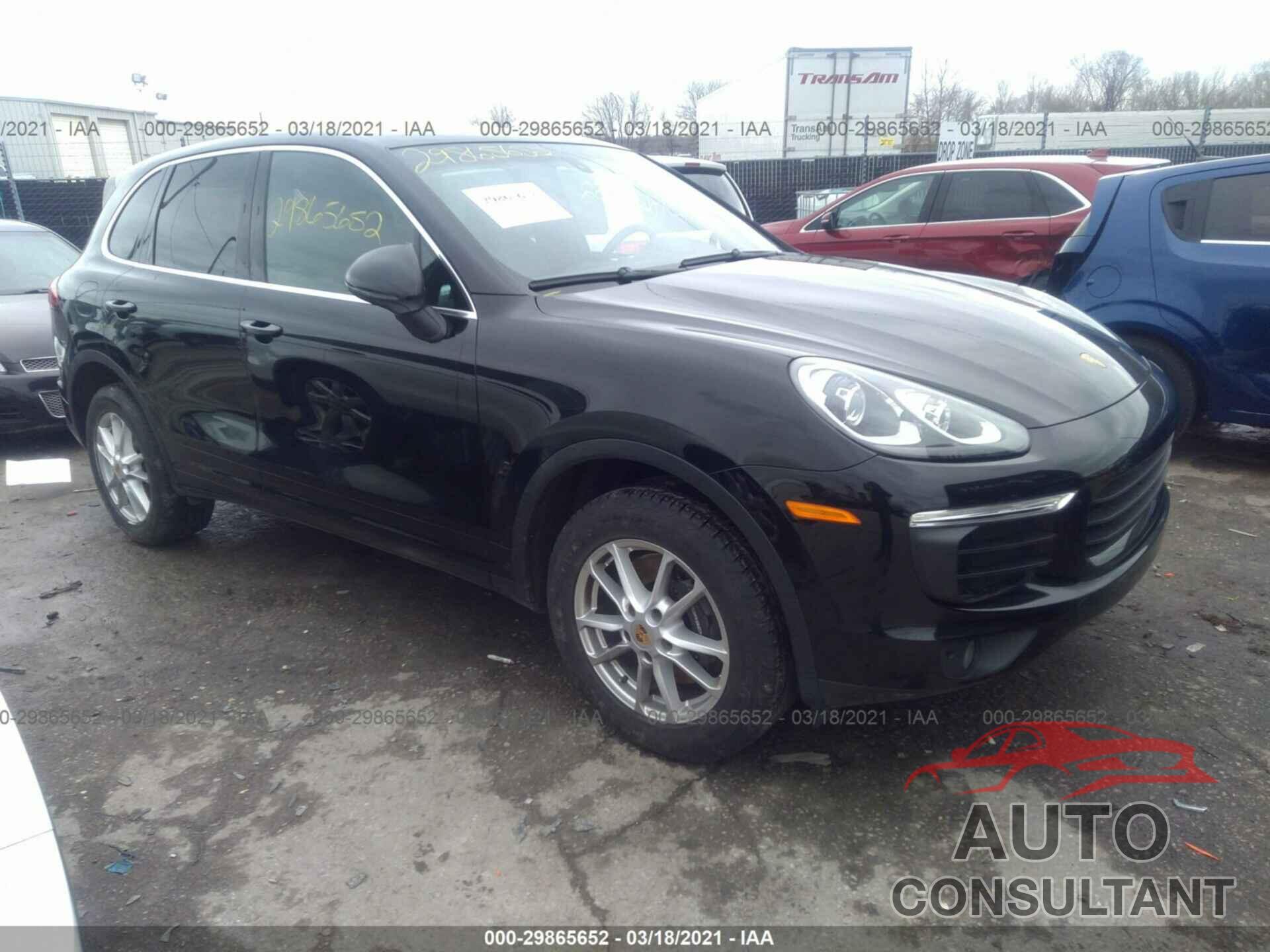 PORSCHE CAYENNE 2016 - WP1AA2A28GLA10909