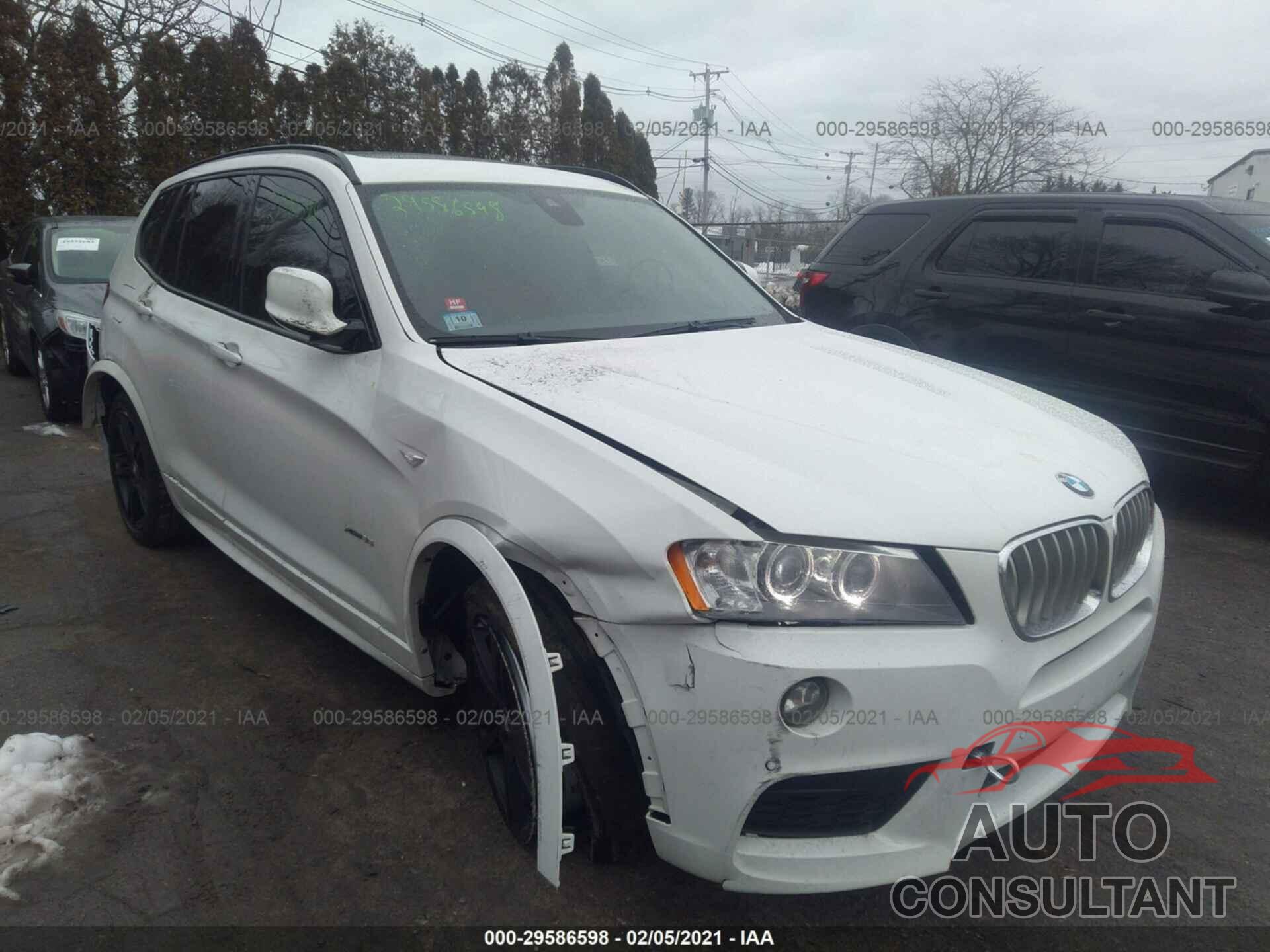 BMW X3 2013 - 5UXWX7C55DL982598