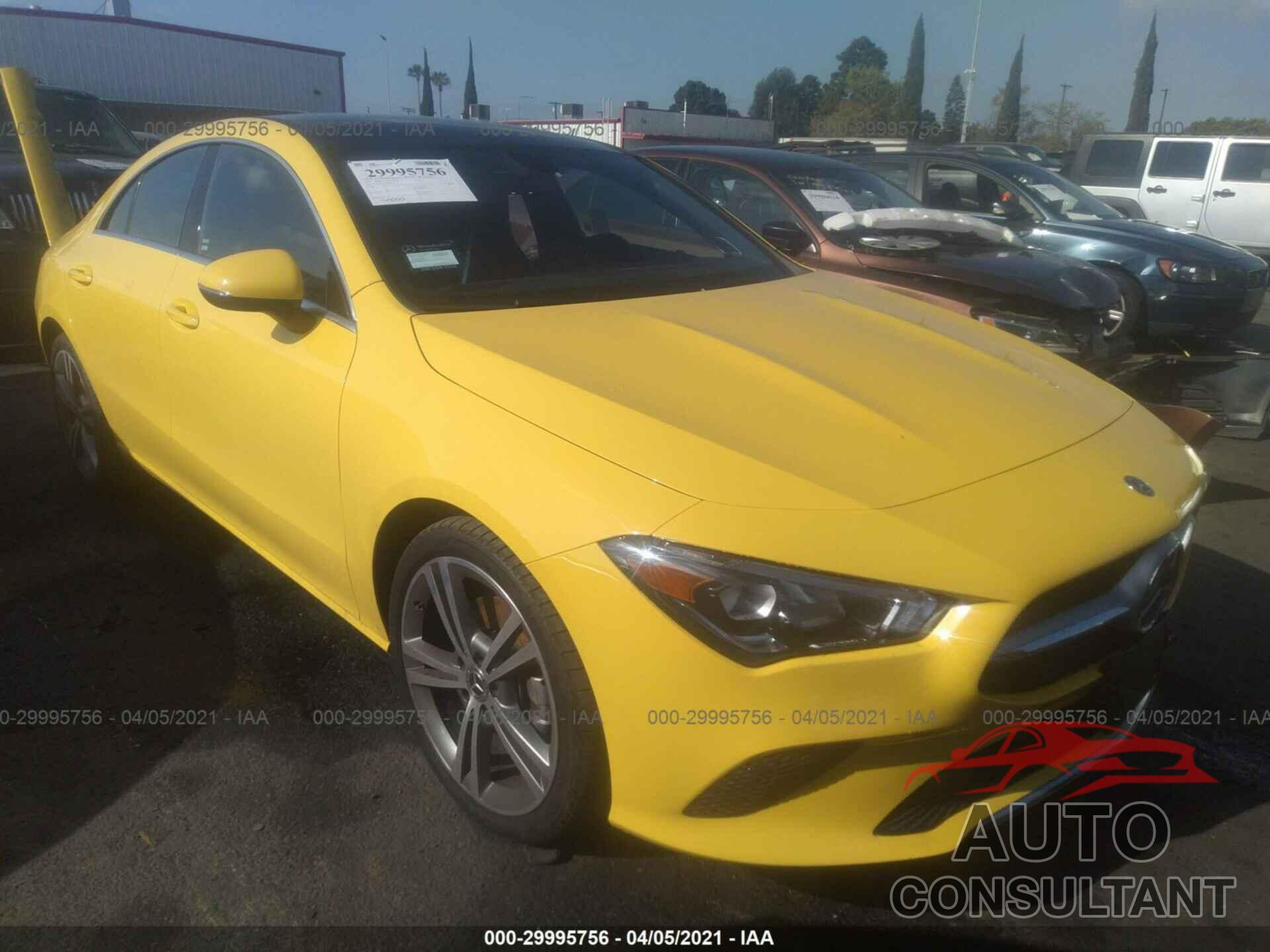 MERCEDES-BENZ CLA 2020 - W1K5J4GBXLN083824