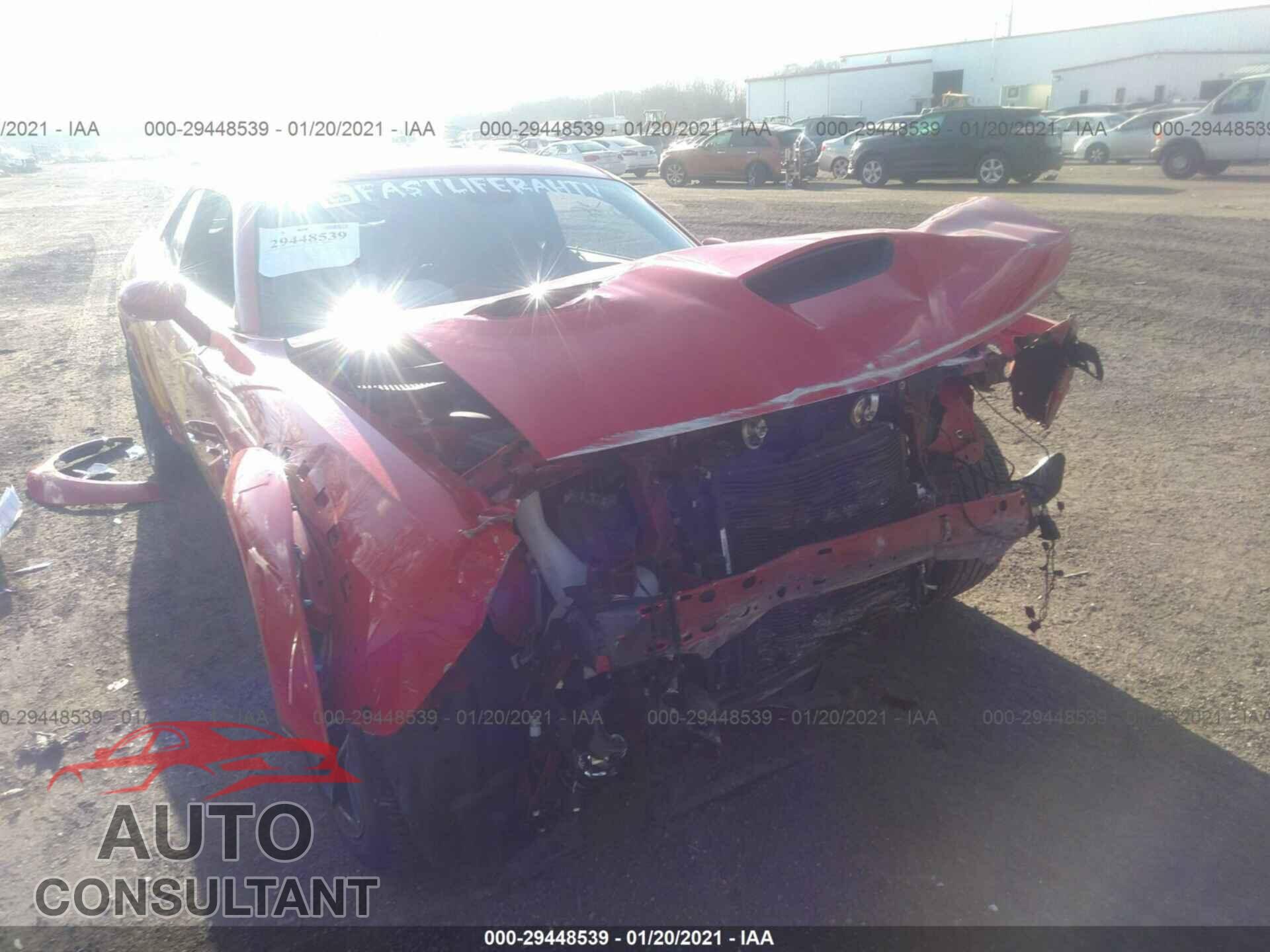 DODGE CHALLENGER 2019 - 2C3CDZFJ8KH694705