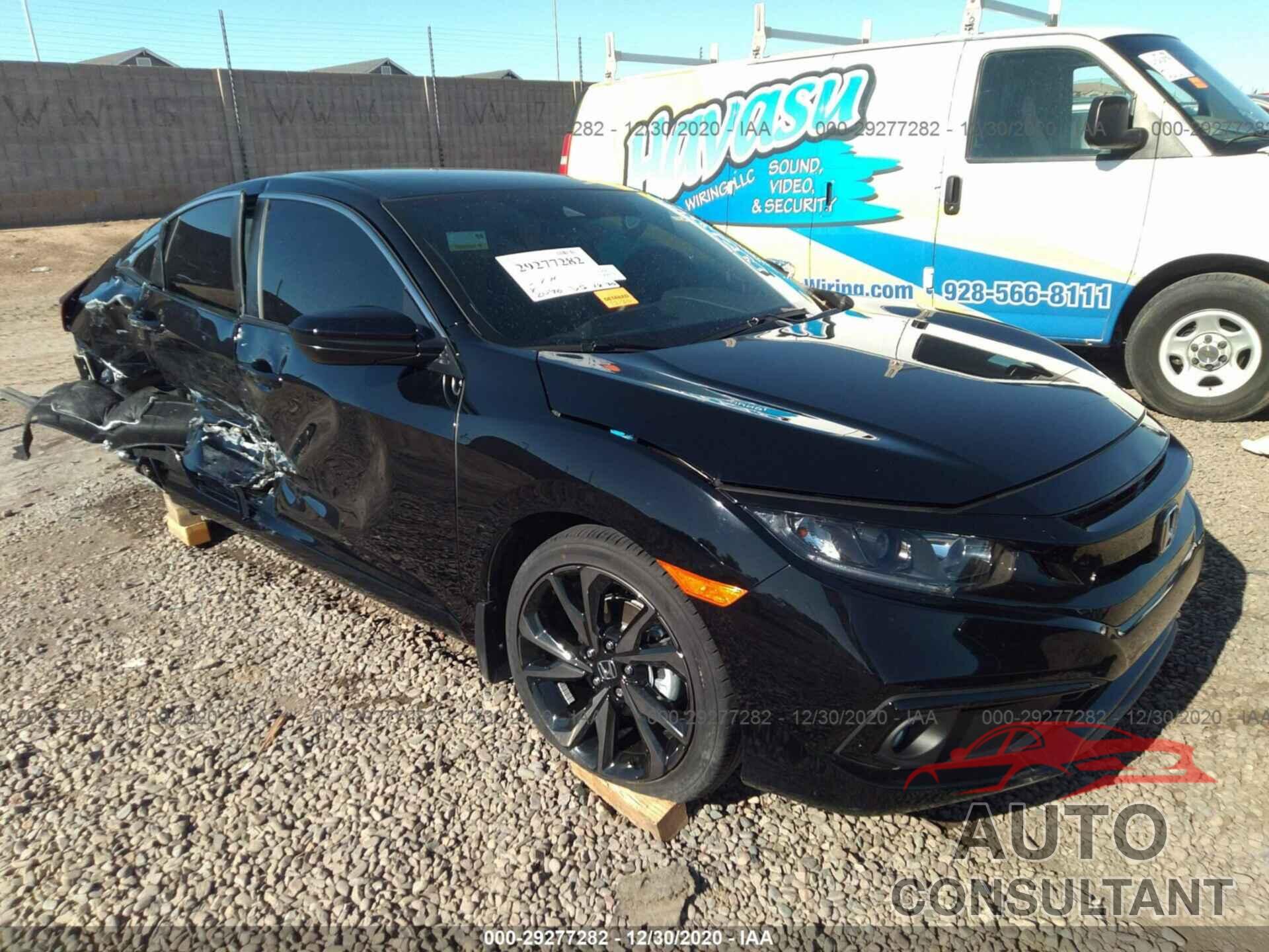 HONDA CIVIC SEDAN 2020 - 19XFC2F88LE015478