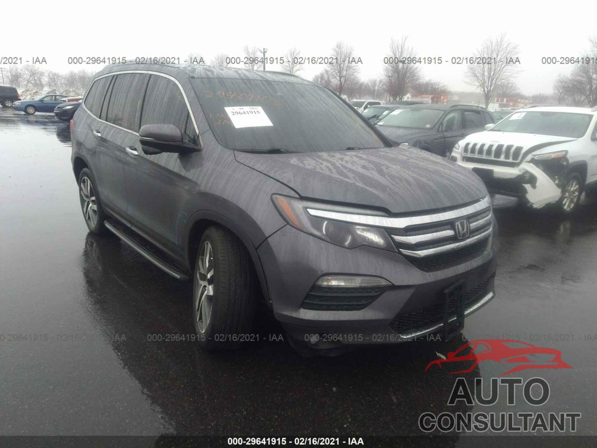 HONDA PILOT 2016 - 5FNYF6H93GB055349