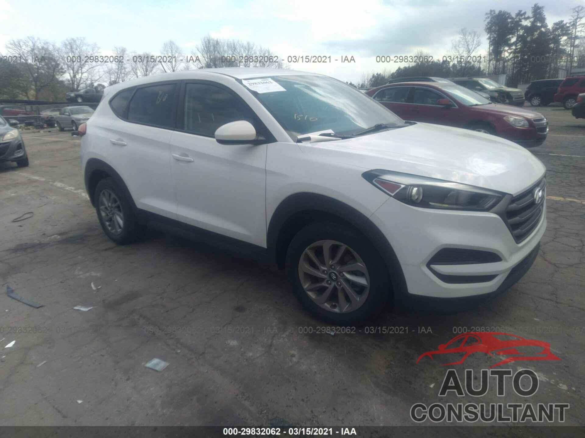 HYUNDAI TUCSON 2016 - KM8J23A47GU089243