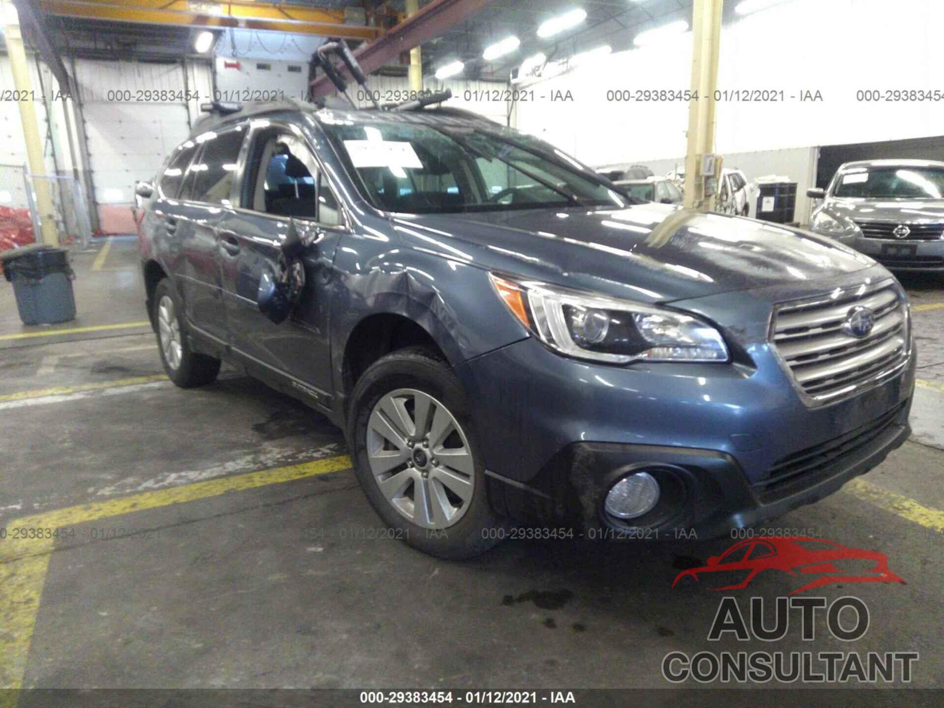 SUBARU OUTBACK 2017 - 4S4BSAHC0H3337782