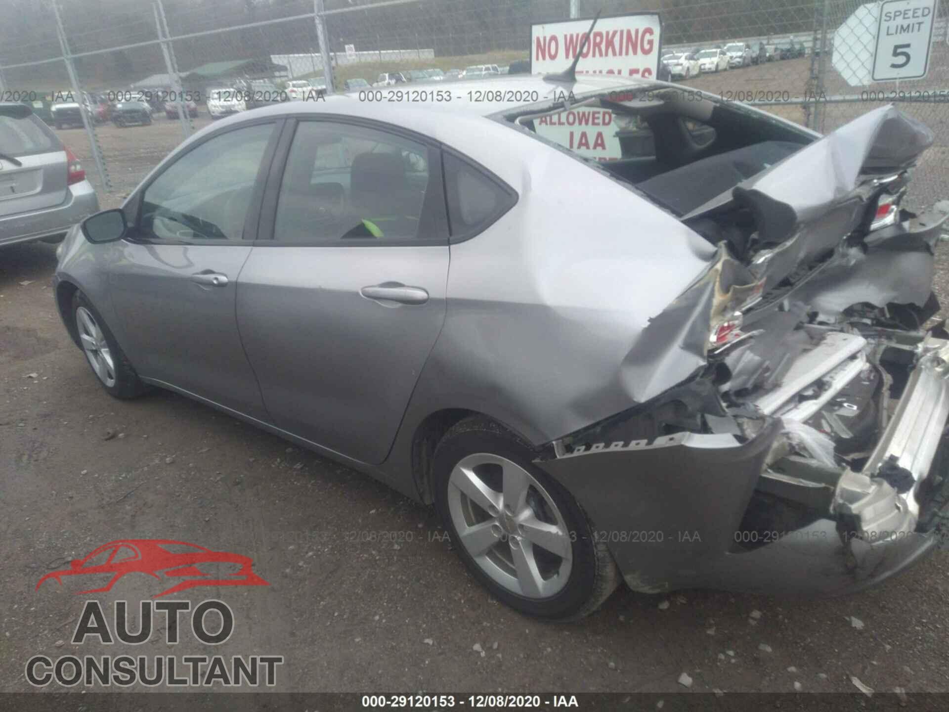 DODGE DART 2016 - 1C3CDFBB7GD689870
