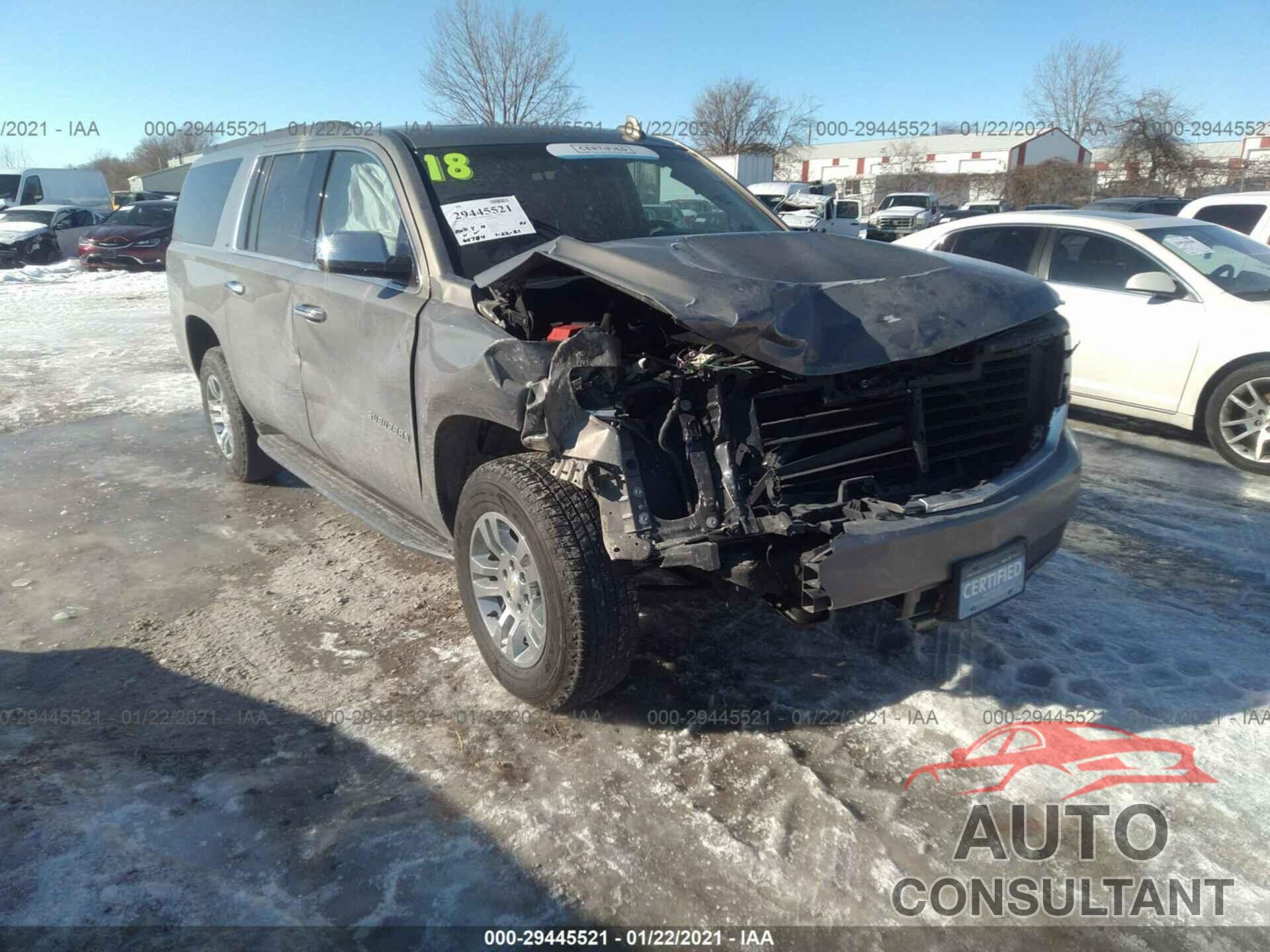 CHEVROLET SUBURBAN 2018 - 1GNSKHKC4JR327482