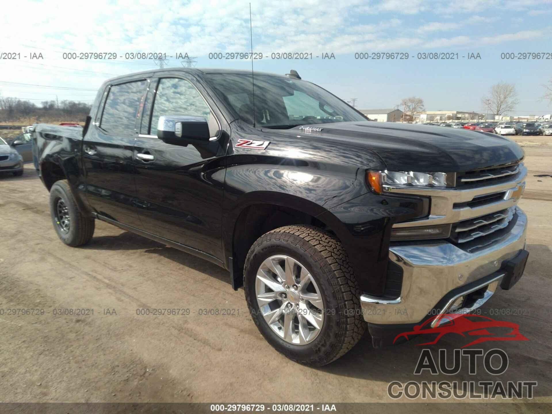CHEVROLET SILVERADO 1500 2021 - 1GCUYGET3MZ128160