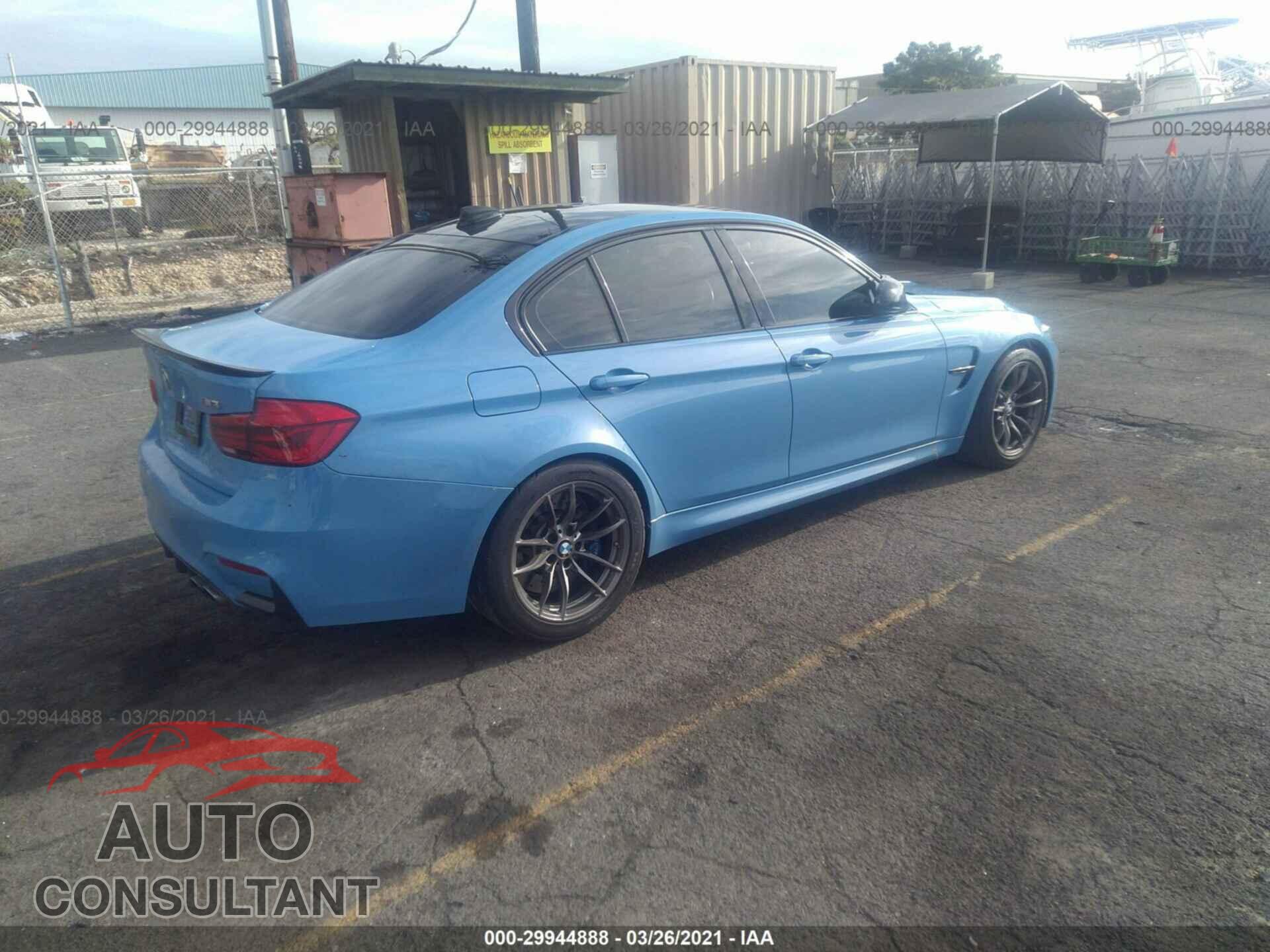 BMW M3 2016 - WBS8M9C5XG5E68023